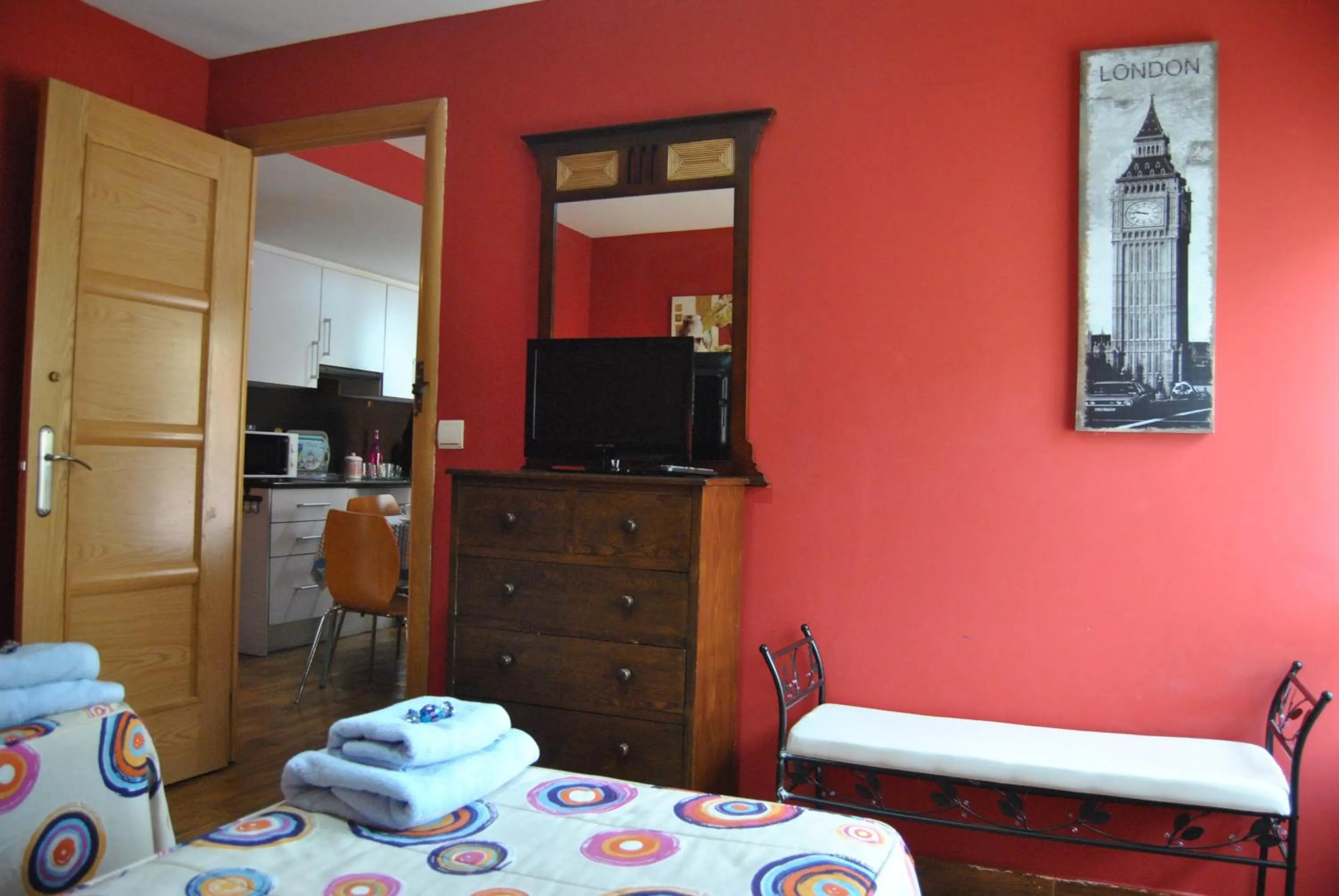 Bed in Apartahotel Rural CollaRubio Luxury