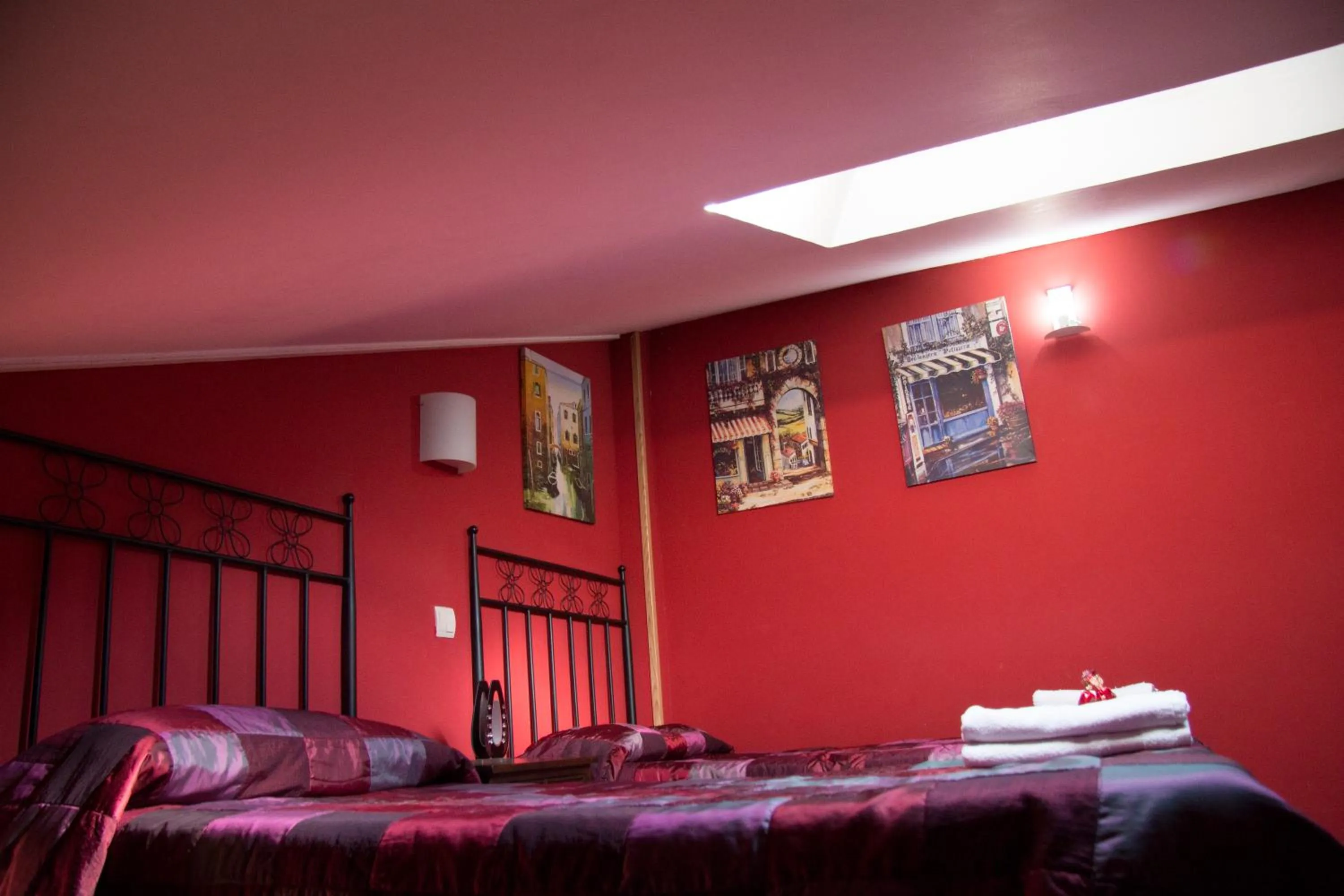 Bed in Apartahotel Rural CollaRubio Luxury