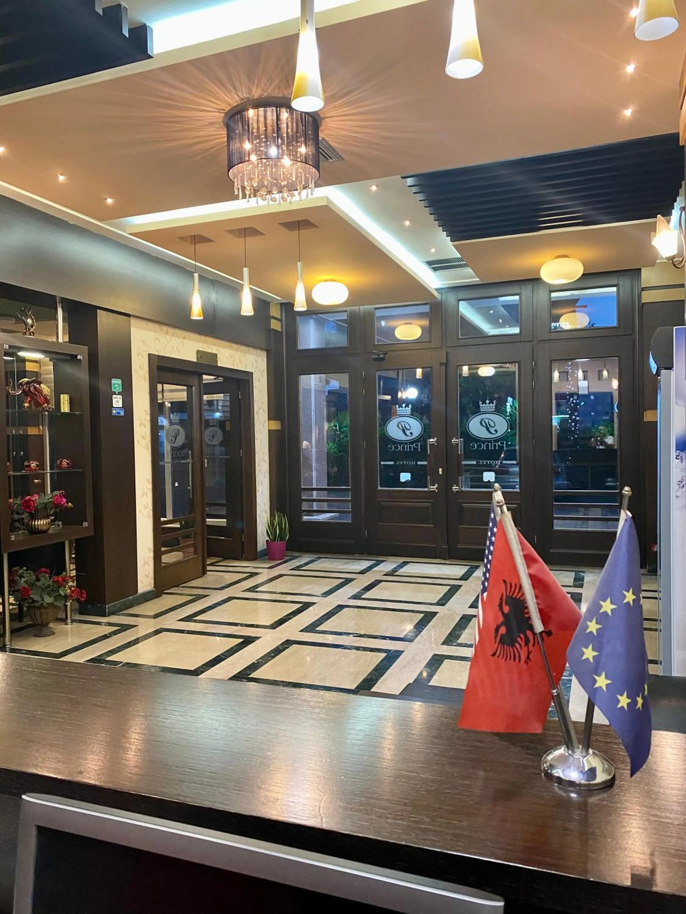 Lobby or reception in Prince Hotel