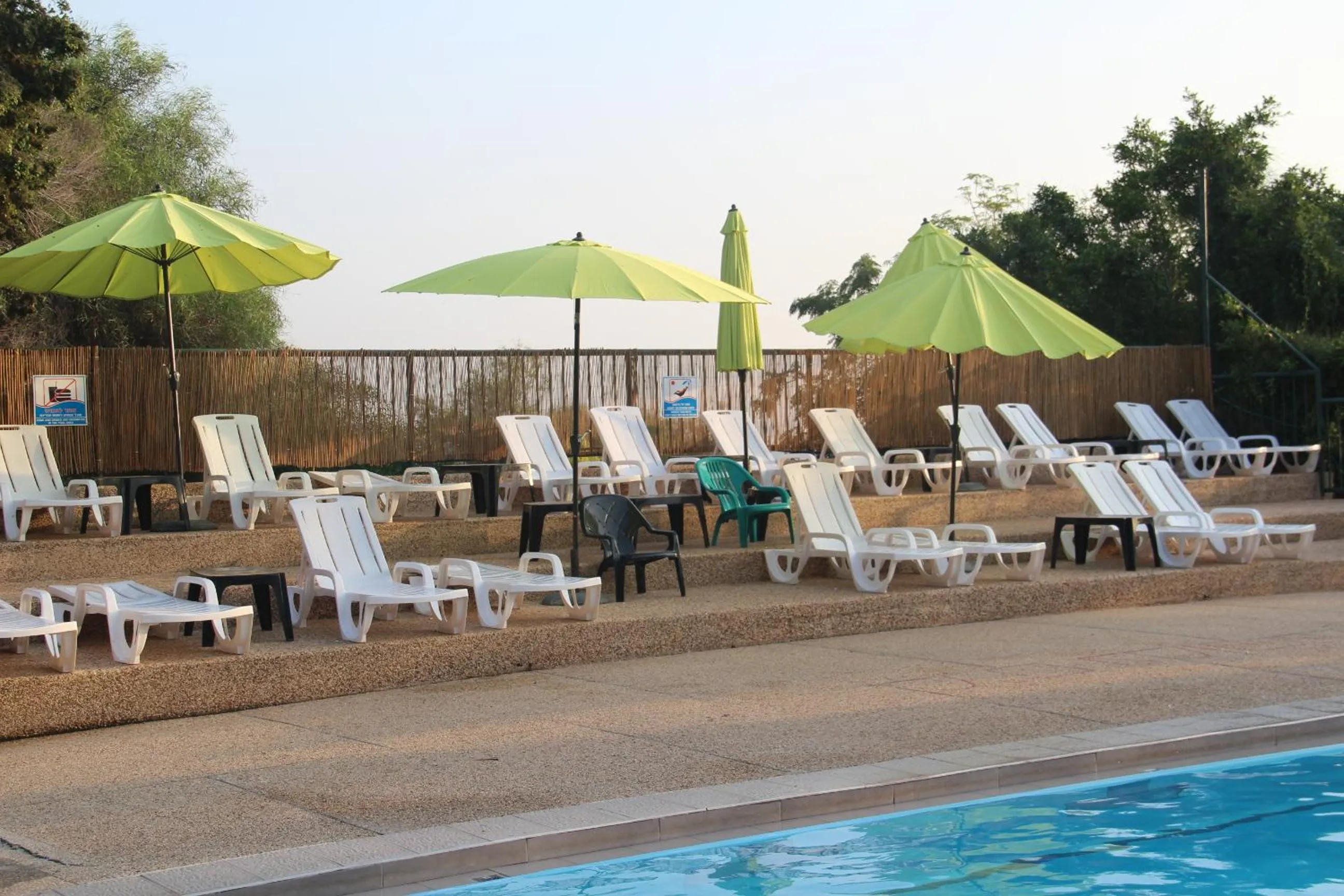 Swimming pool in Neve Shalom Hotel