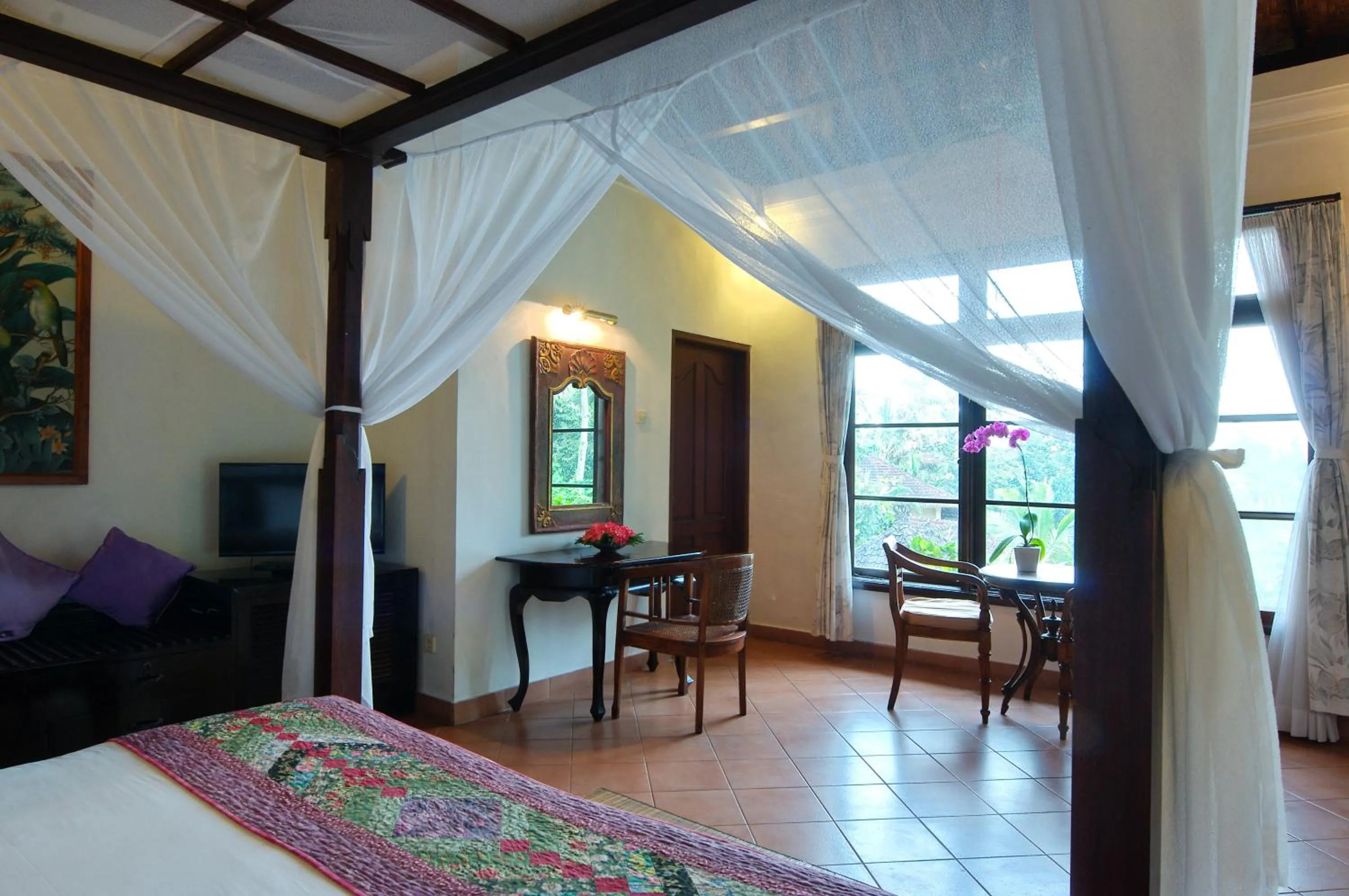 Bed in Cempaka Belimbing Villa