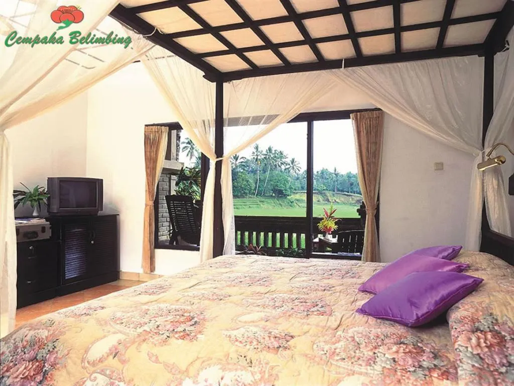 Bed in Cempaka Belimbing Villa