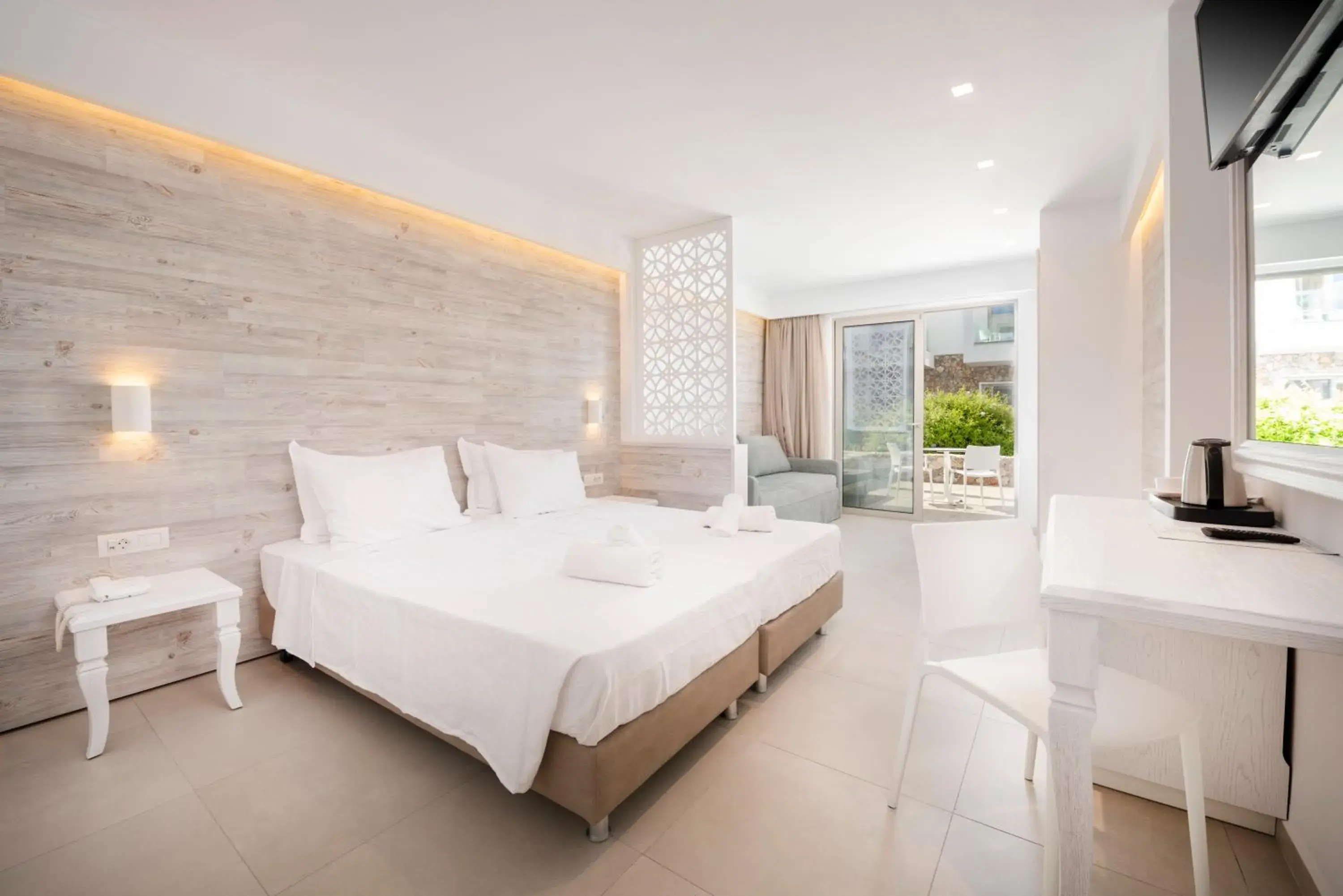 Bed in Apollon Windmill Boutique Hotel - Adults Only Bed in Apollon Windmill Boutique Hotel - Adults Only