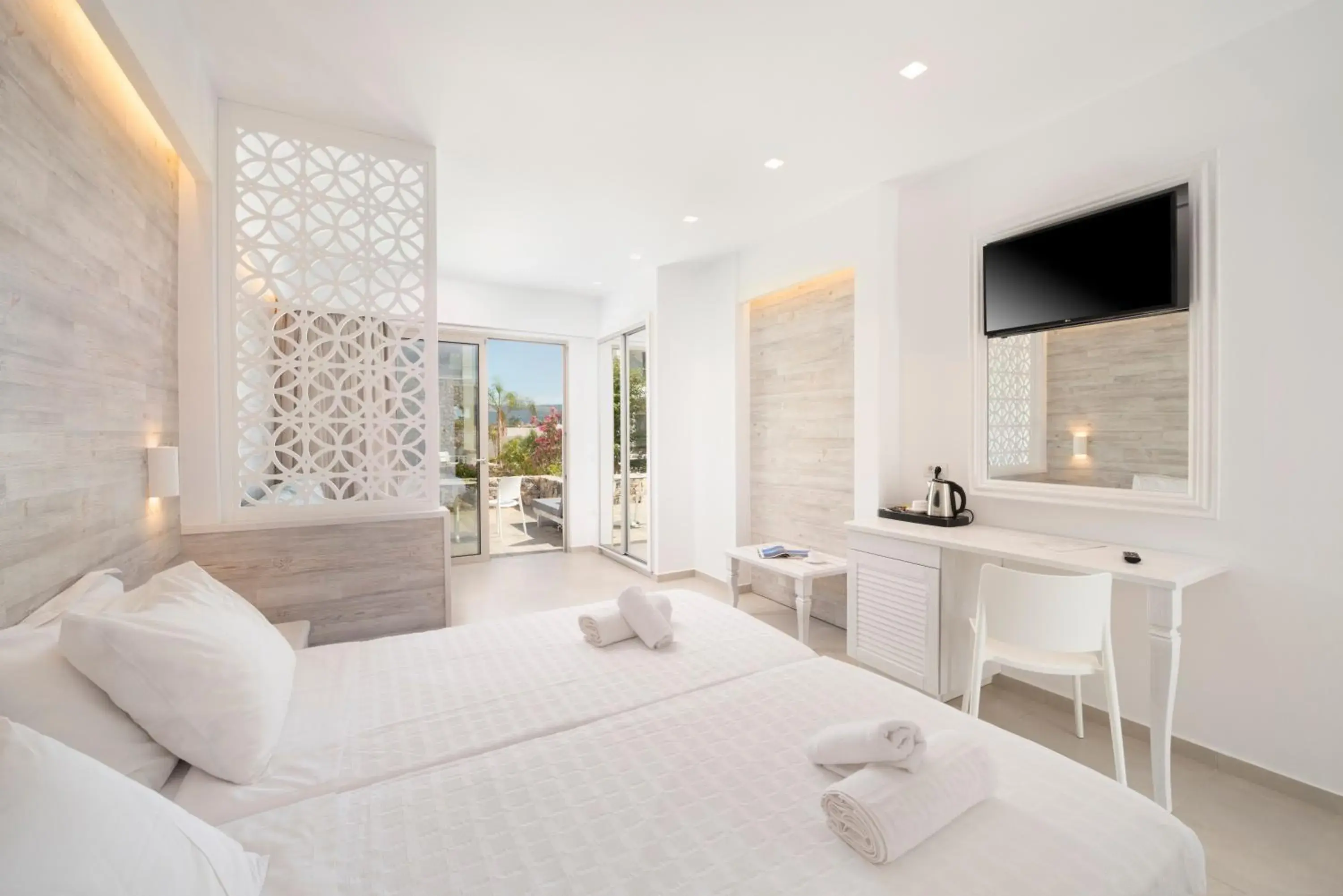 Bed in Apollon Windmill Boutique Hotel - Adults Only Bed in Apollon Windmill Boutique Hotel - Adults Only