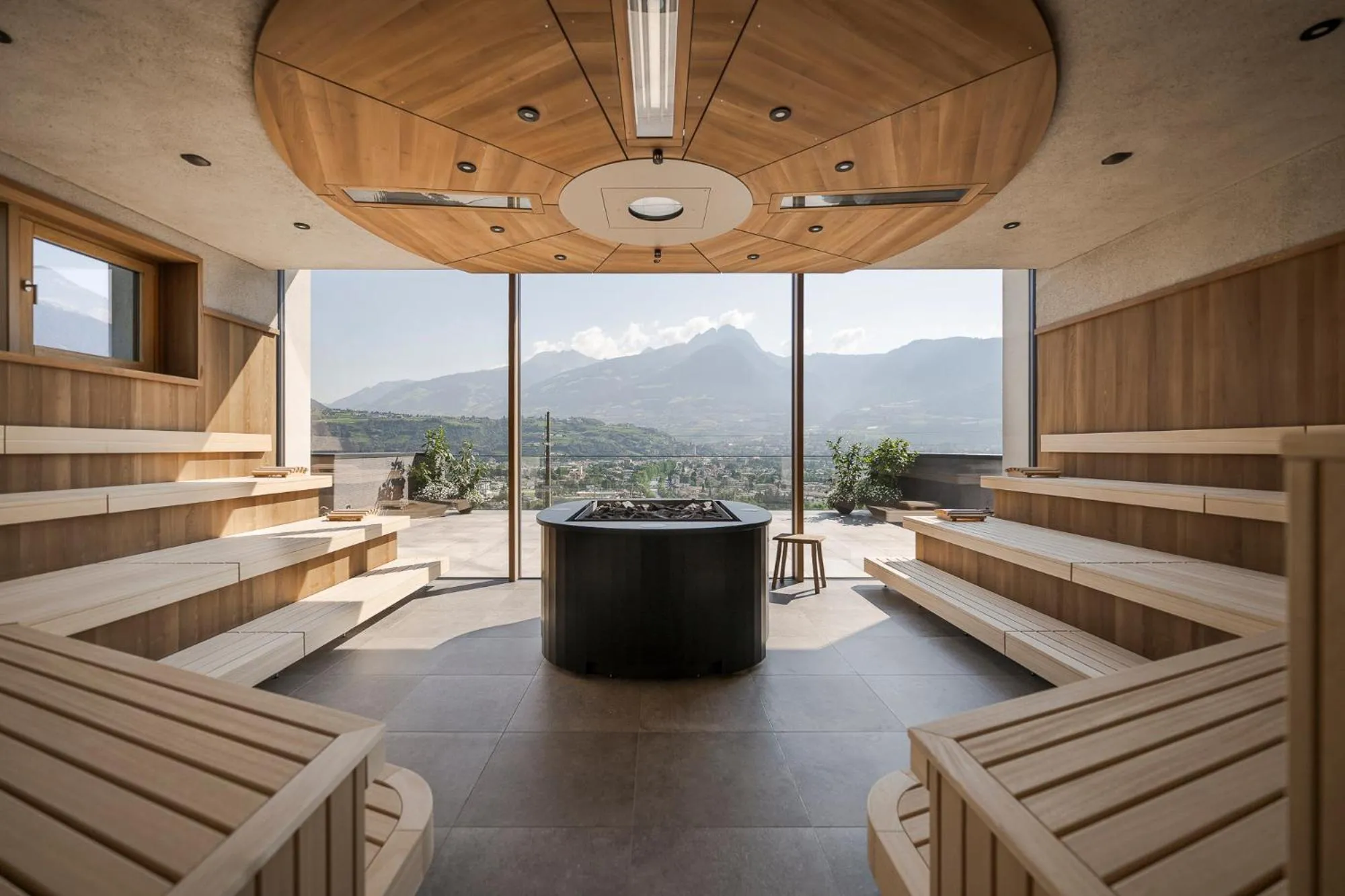 Sauna in La Maiena Meran Resort