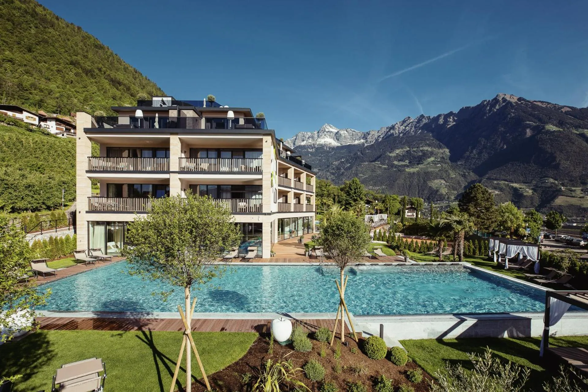 Property building in La Maiena Meran Resort