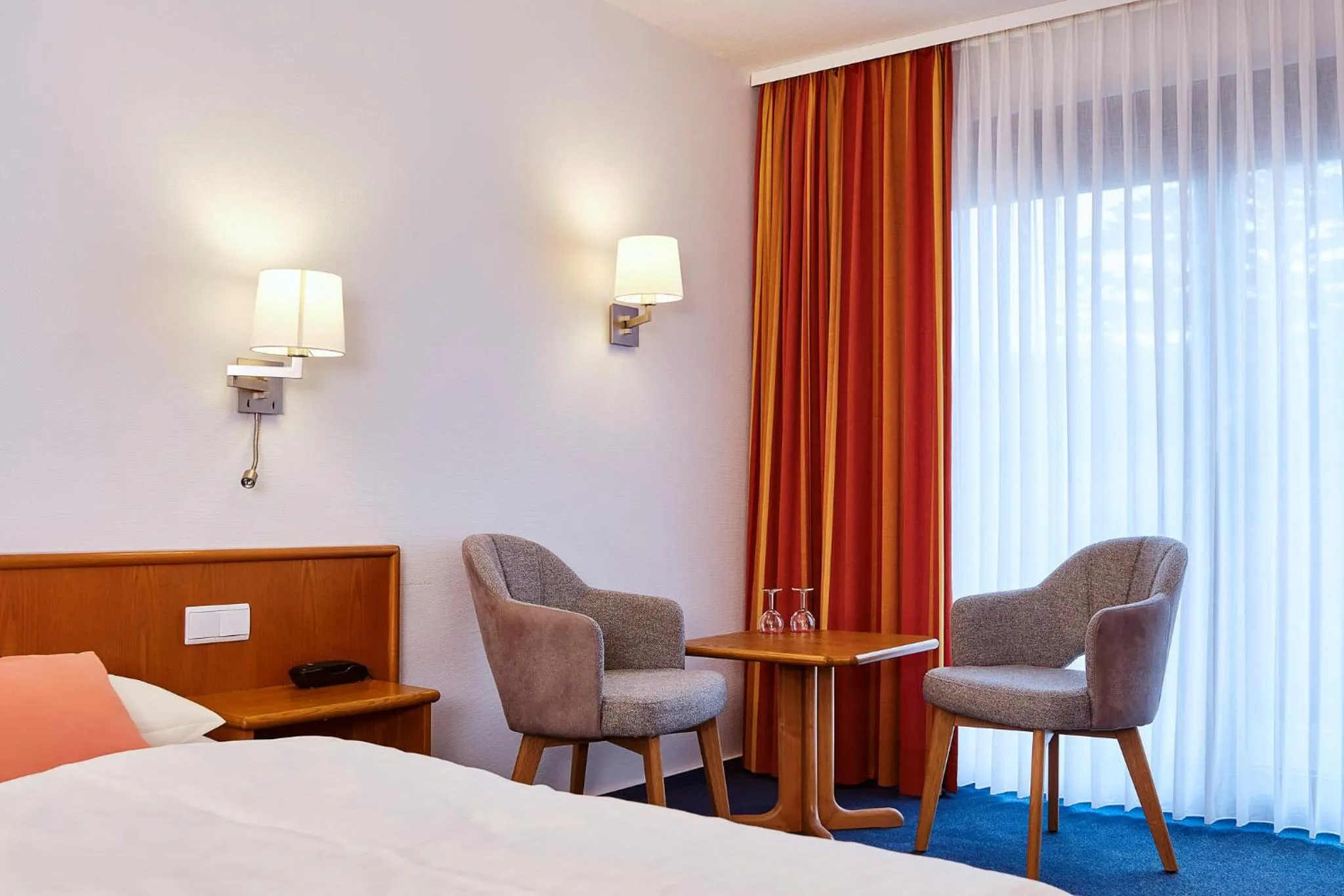 Photo of the whole room, Bed in Hotel Am Steinberg