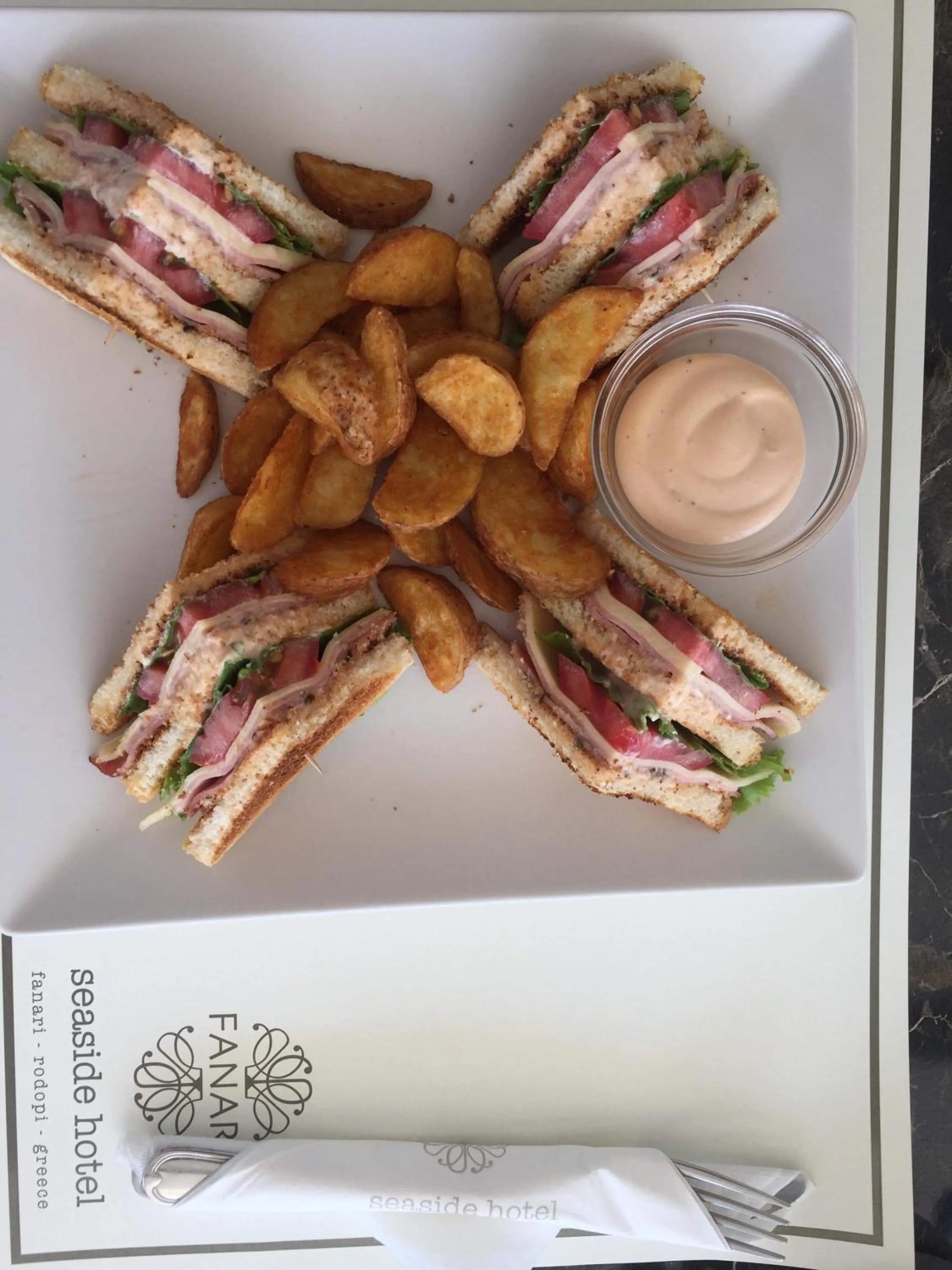 Food and drinks in Fanari Hotel