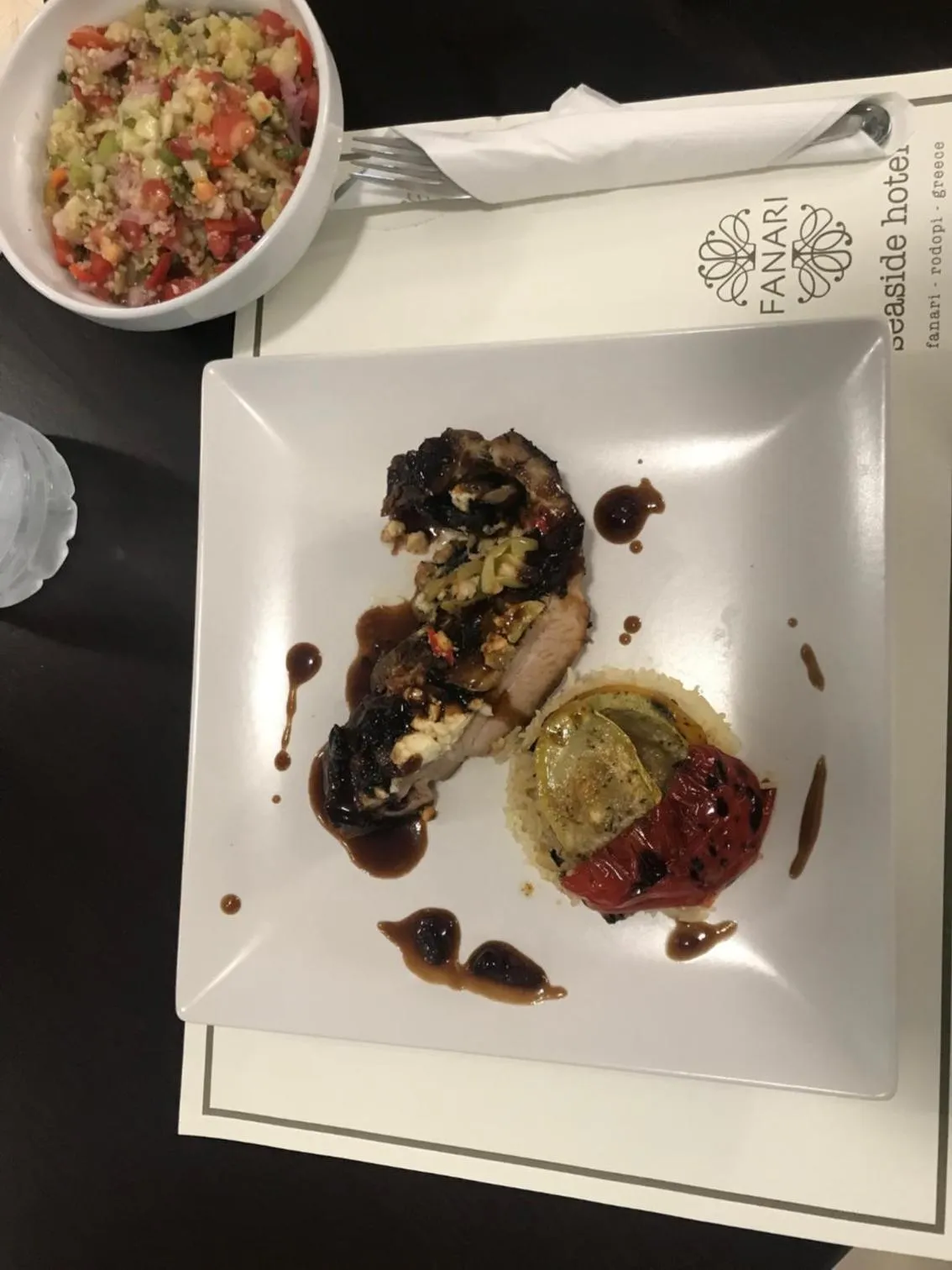 Food and drinks in Fanari Hotel