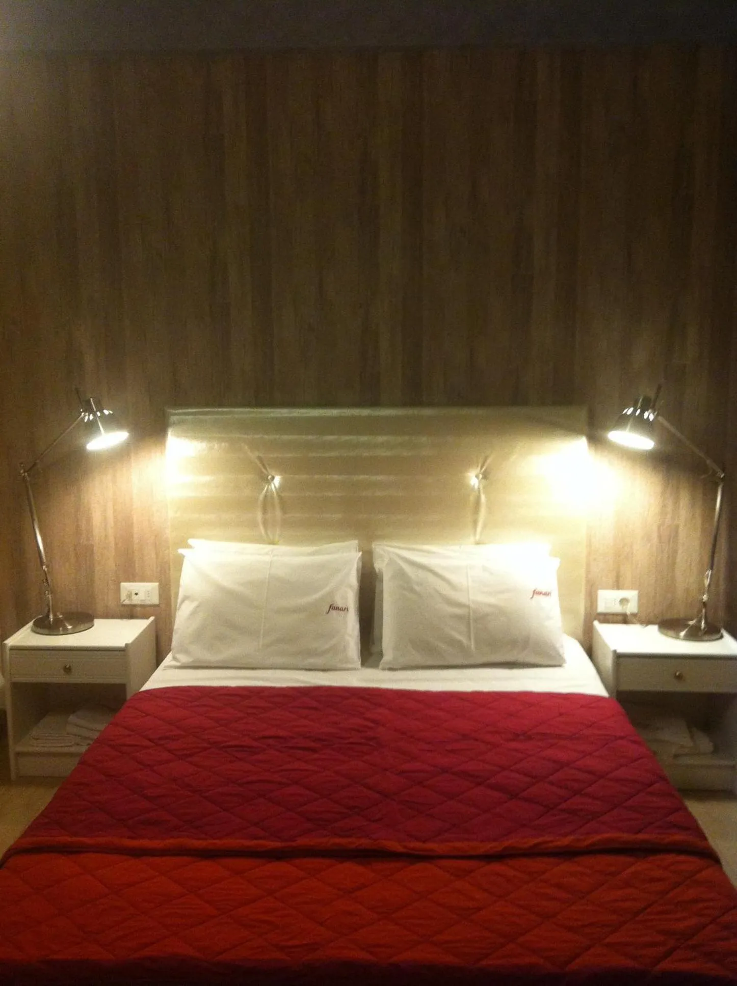 Bed in Fanari Hotel