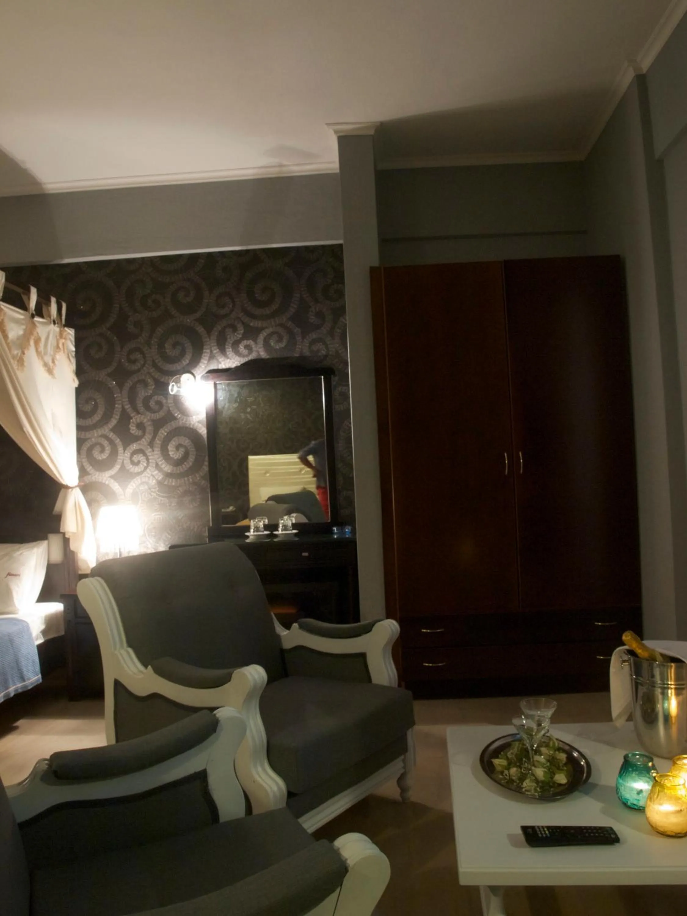 Seating area in Fanari Hotel