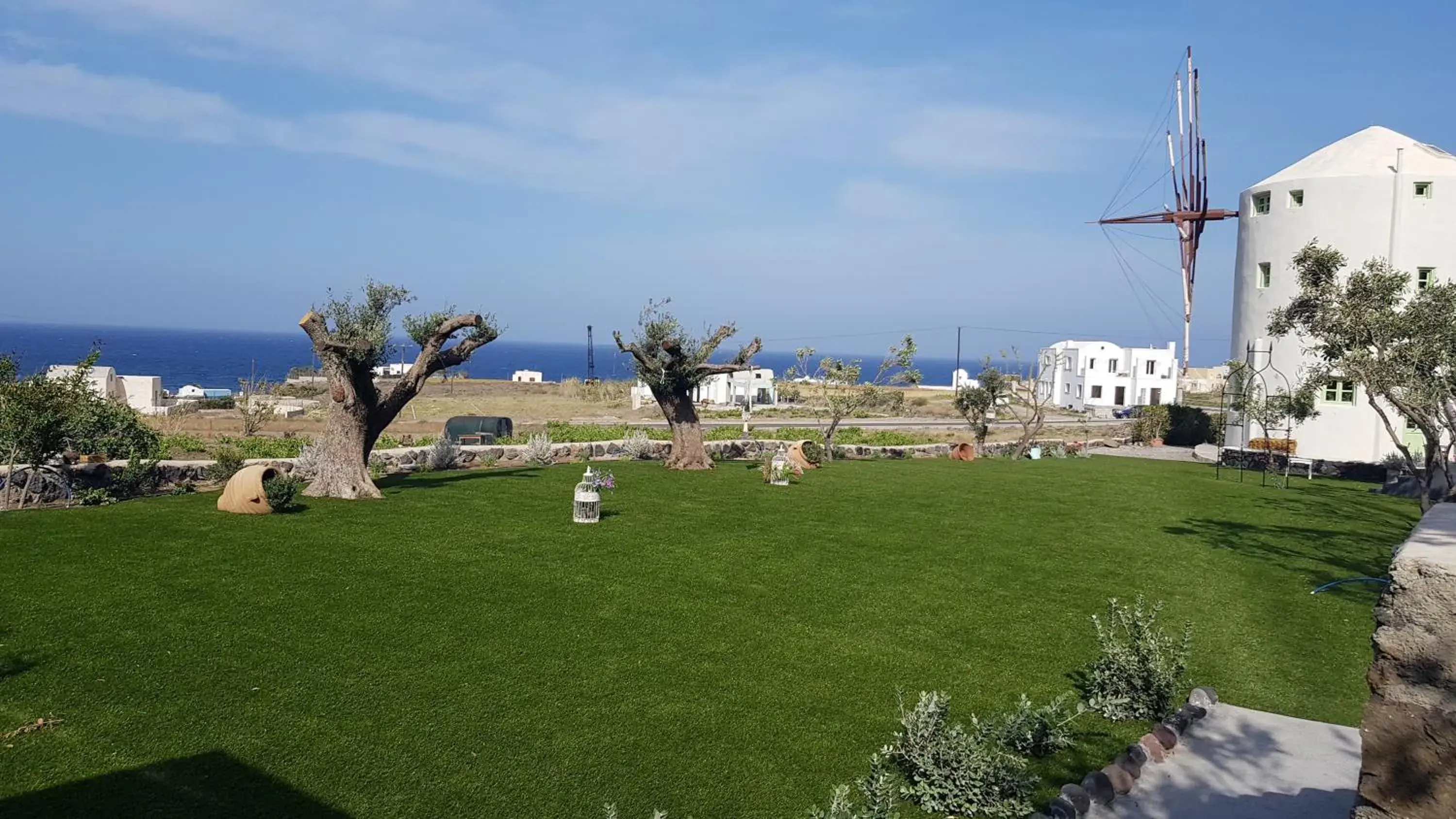 Garden view in Windmill Villas Garden view in Windmill Villas