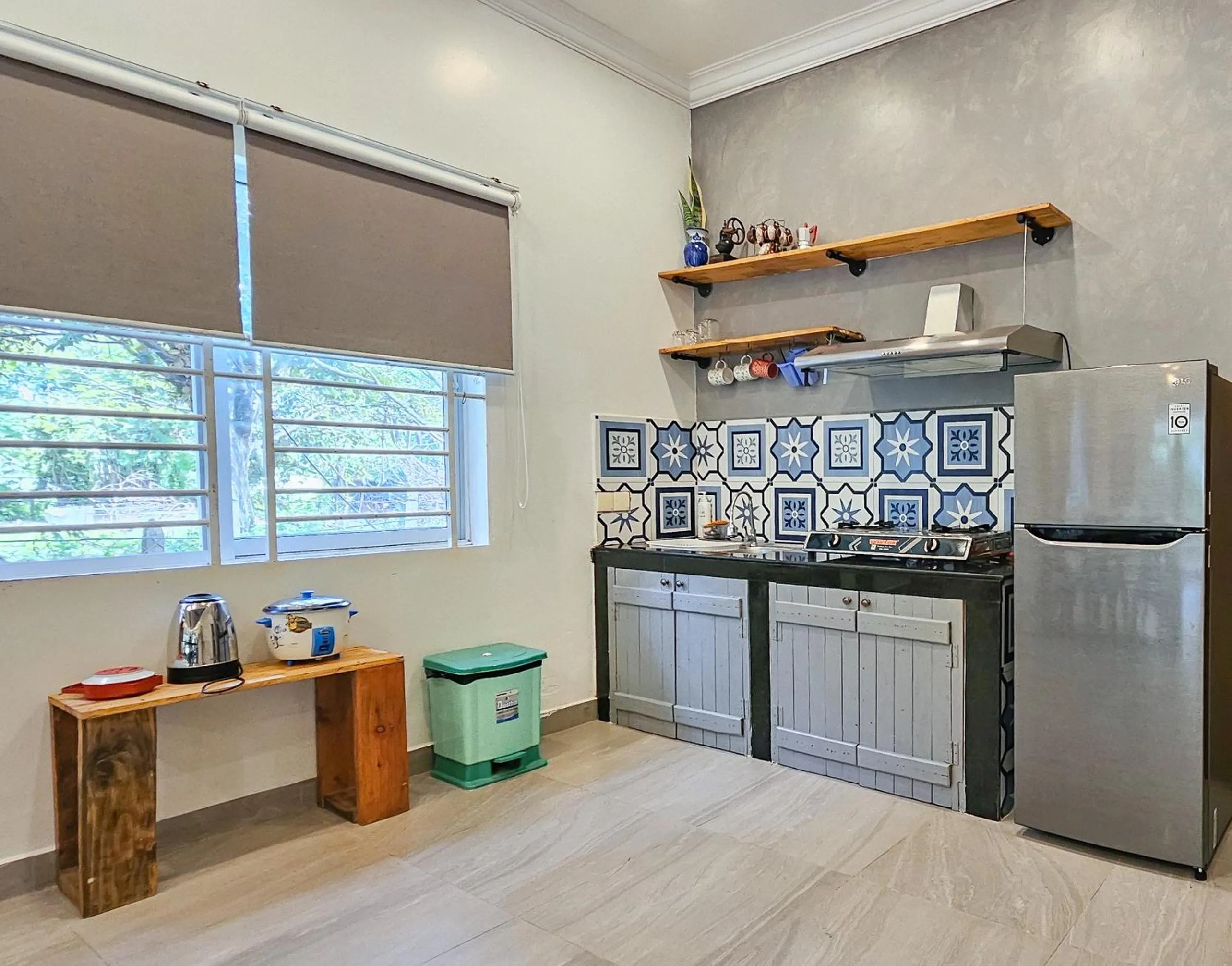 Kitchen or kitchenette in Sanssouci Kep