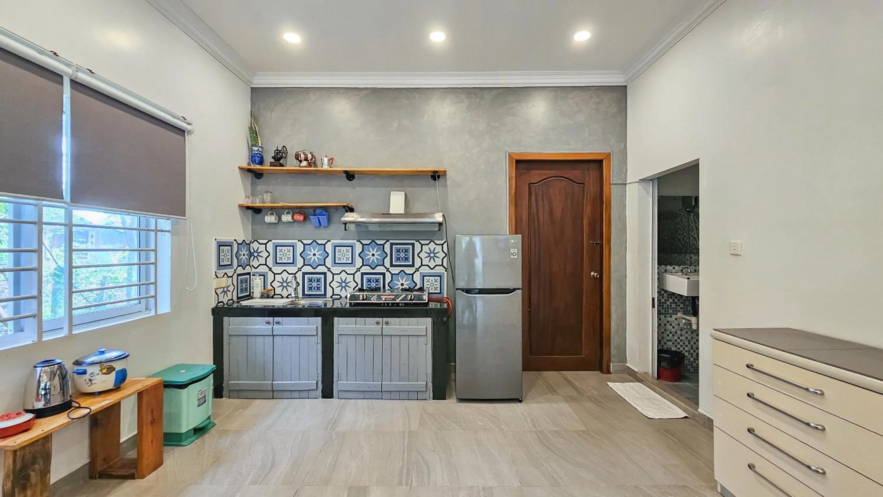 Kitchen or kitchenette in Sanssouci Kep