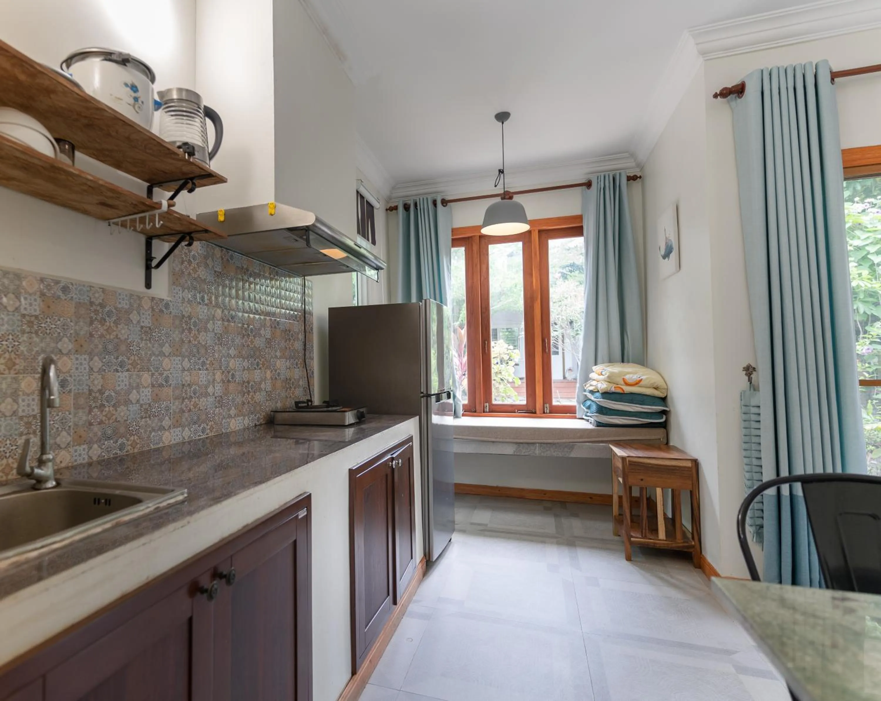 Seating area in Sanssouci Kep