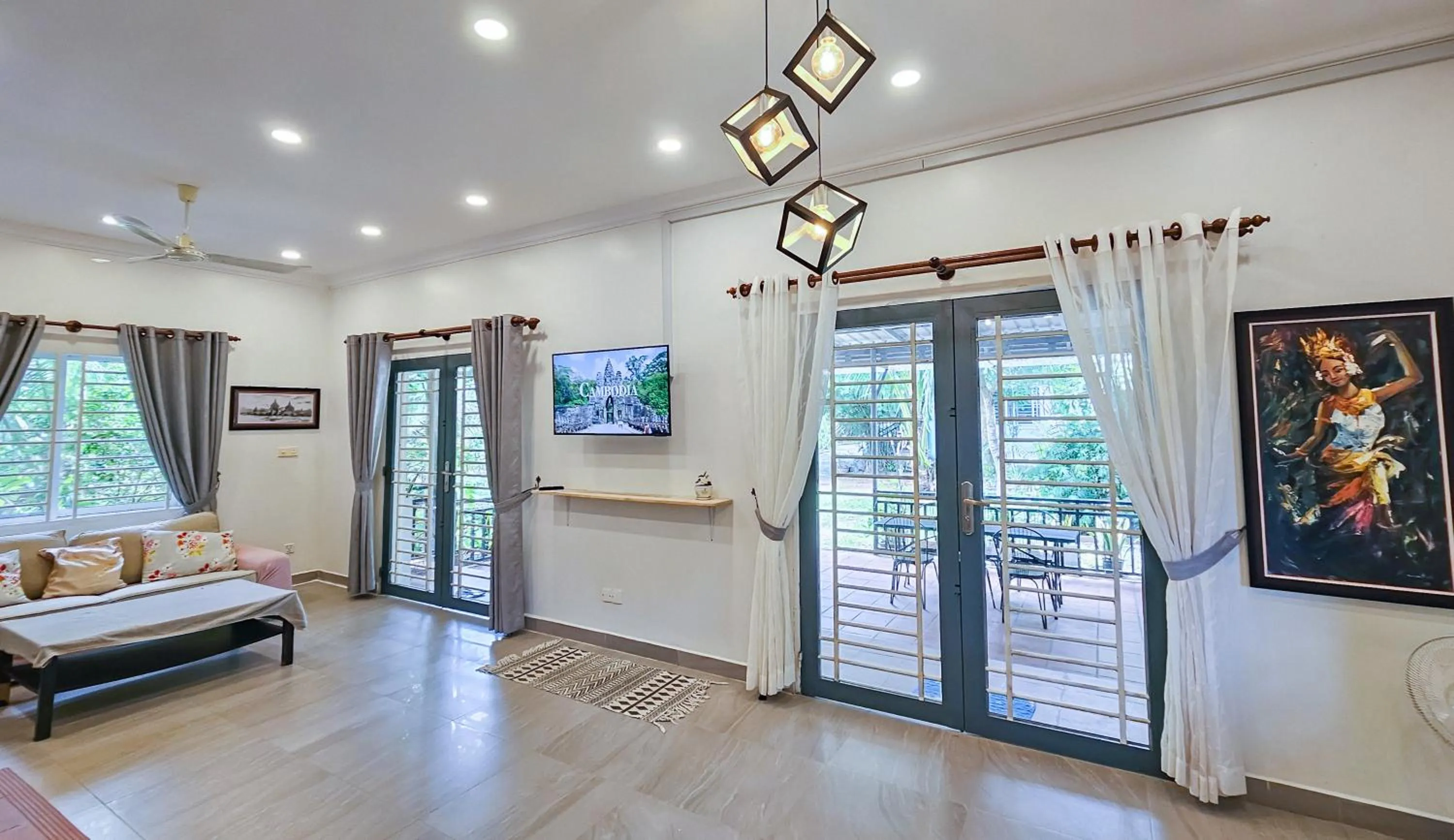 Living room in Sanssouci Kep