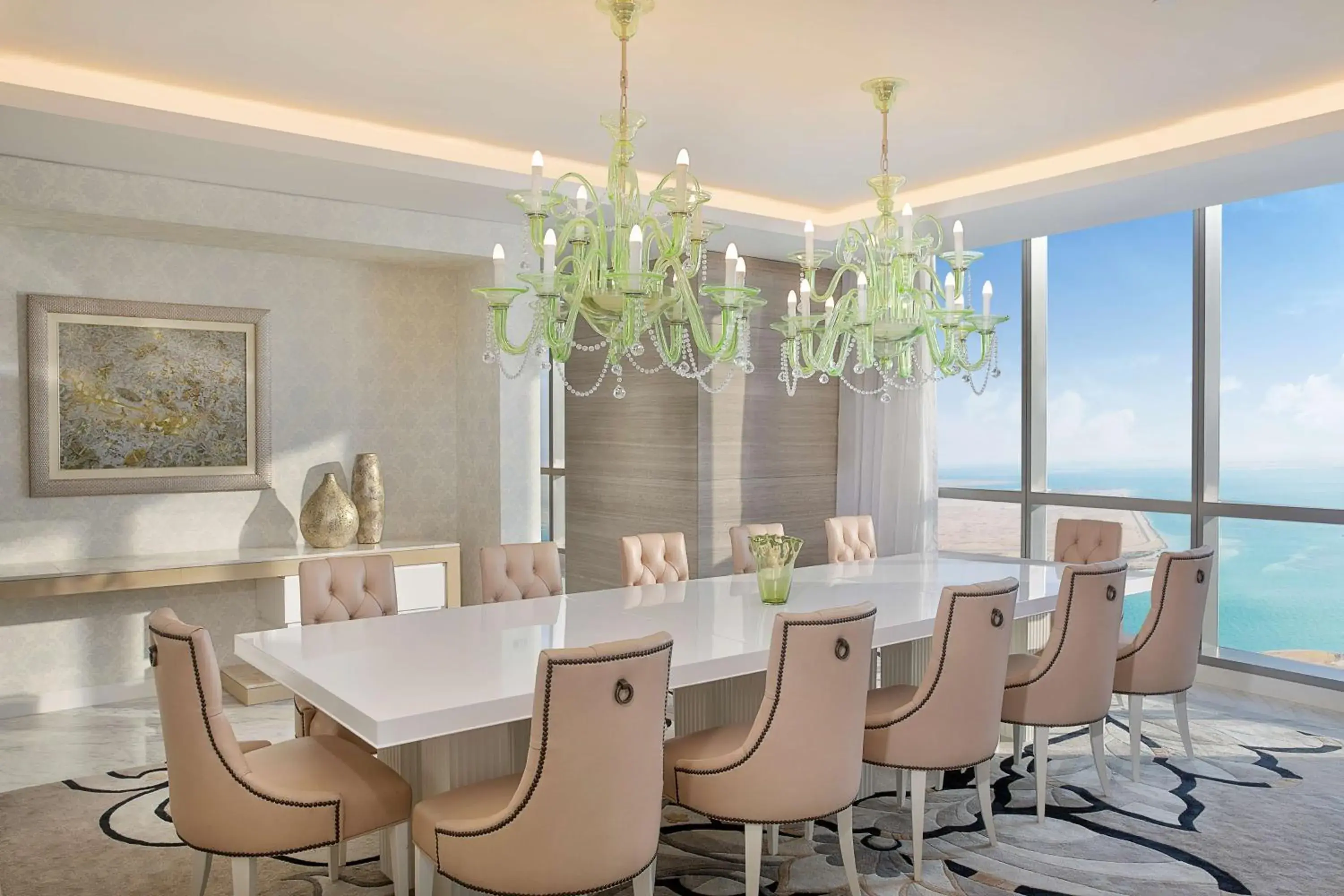 Living room in Conrad Abu Dhabi Etihad Towers Living room in Conrad Abu Dhabi Etihad Towers