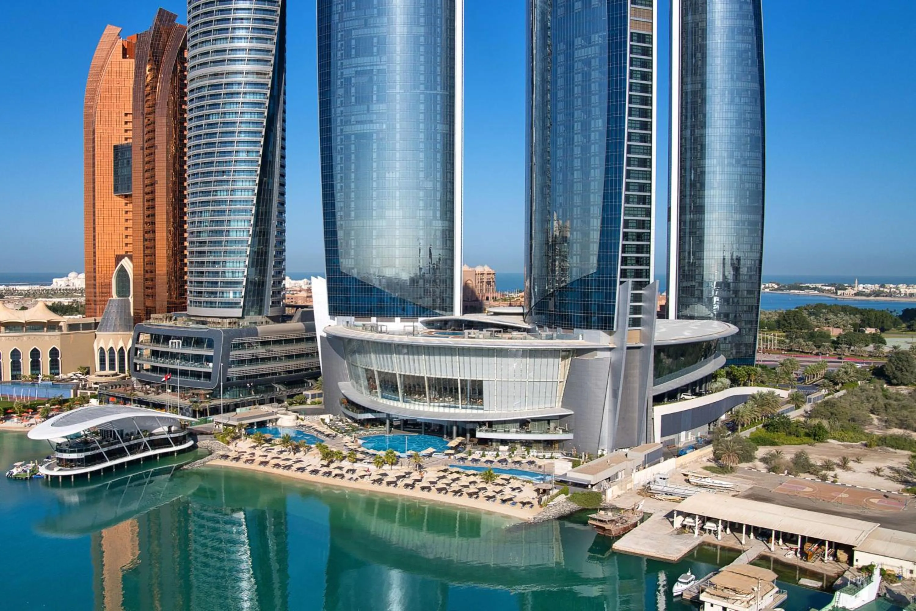 Property building in Conrad Abu Dhabi Etihad Towers