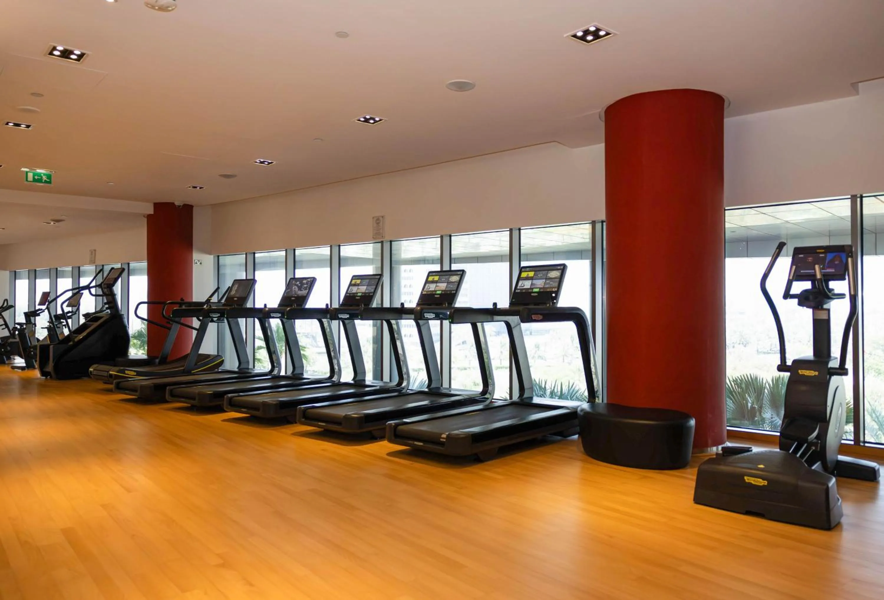 Fitness centre/facilities in Conrad Abu Dhabi Etihad Towers