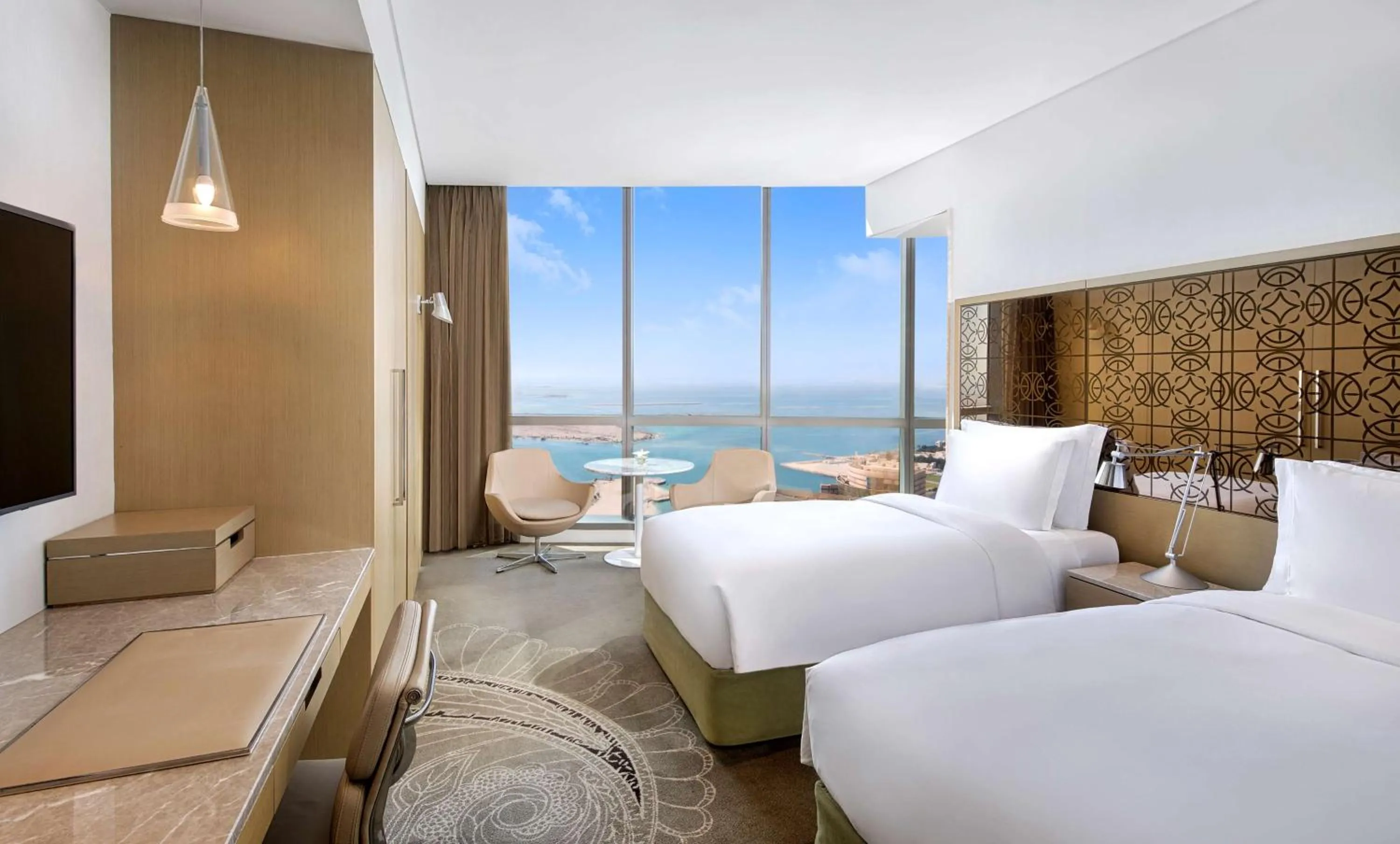Bedroom, Bed in Conrad Abu Dhabi Etihad Towers
