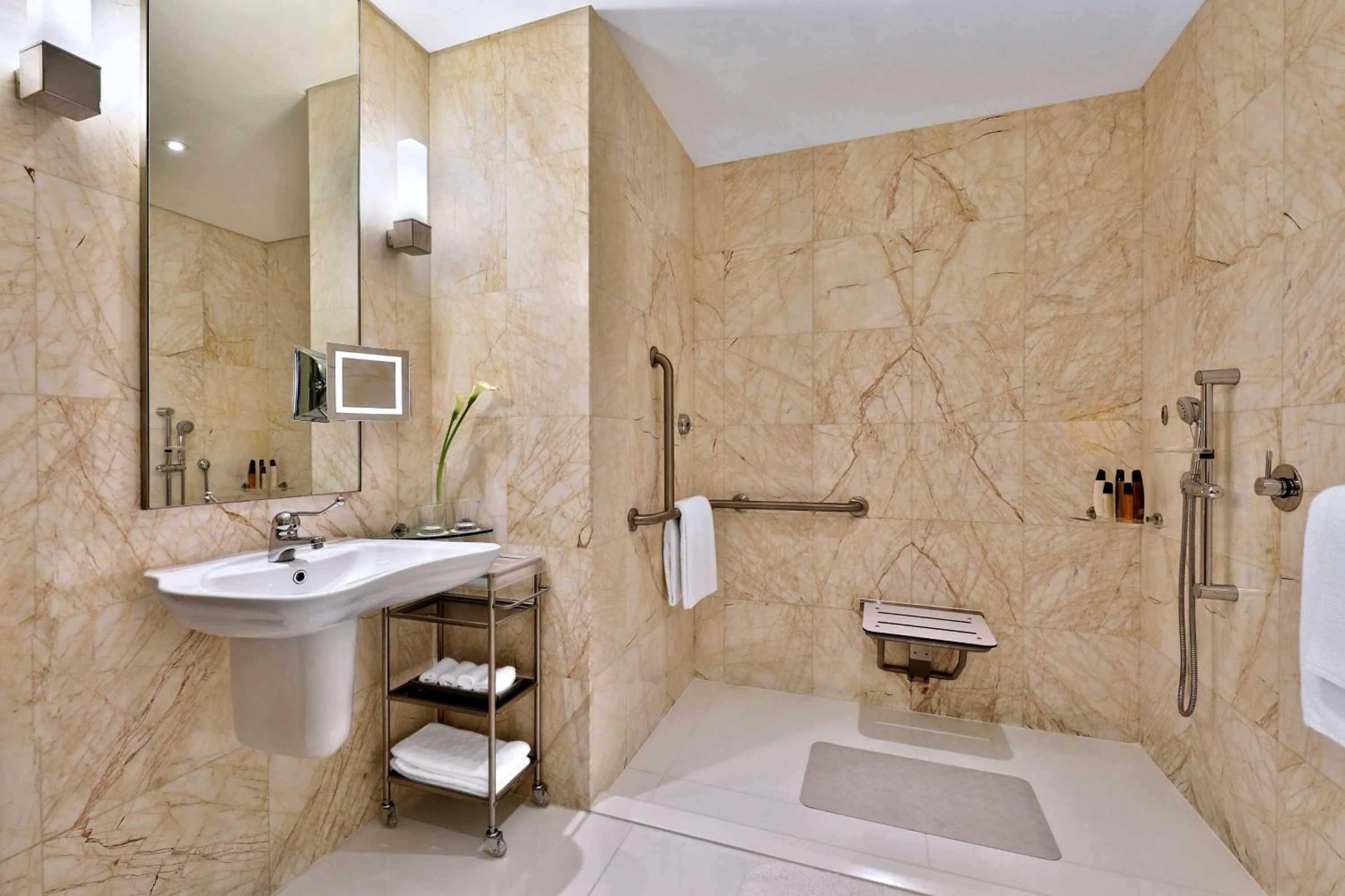 Bathroom in Conrad Abu Dhabi Etihad Towers
