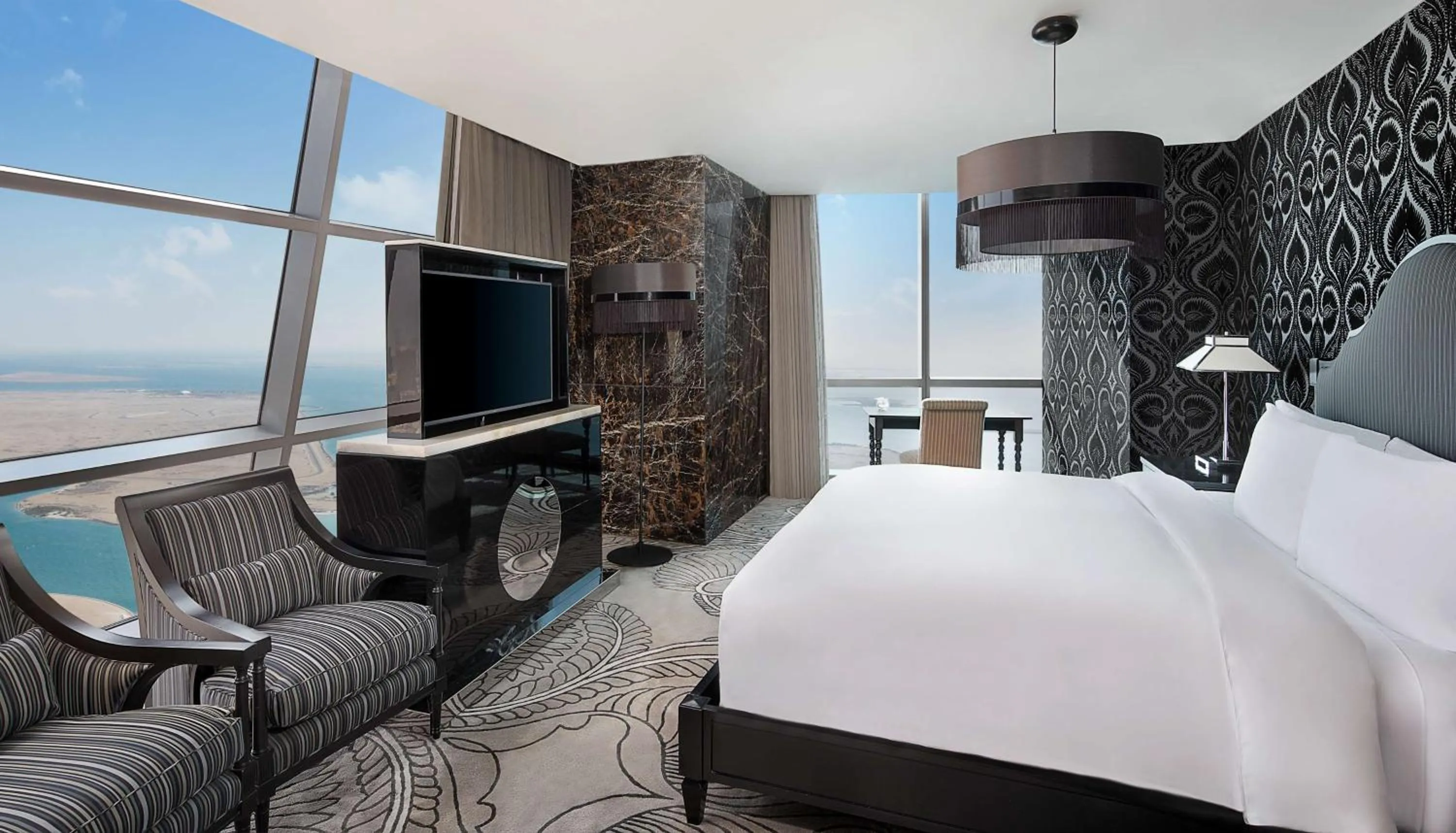 Bedroom, Bed in Conrad Abu Dhabi Etihad Towers