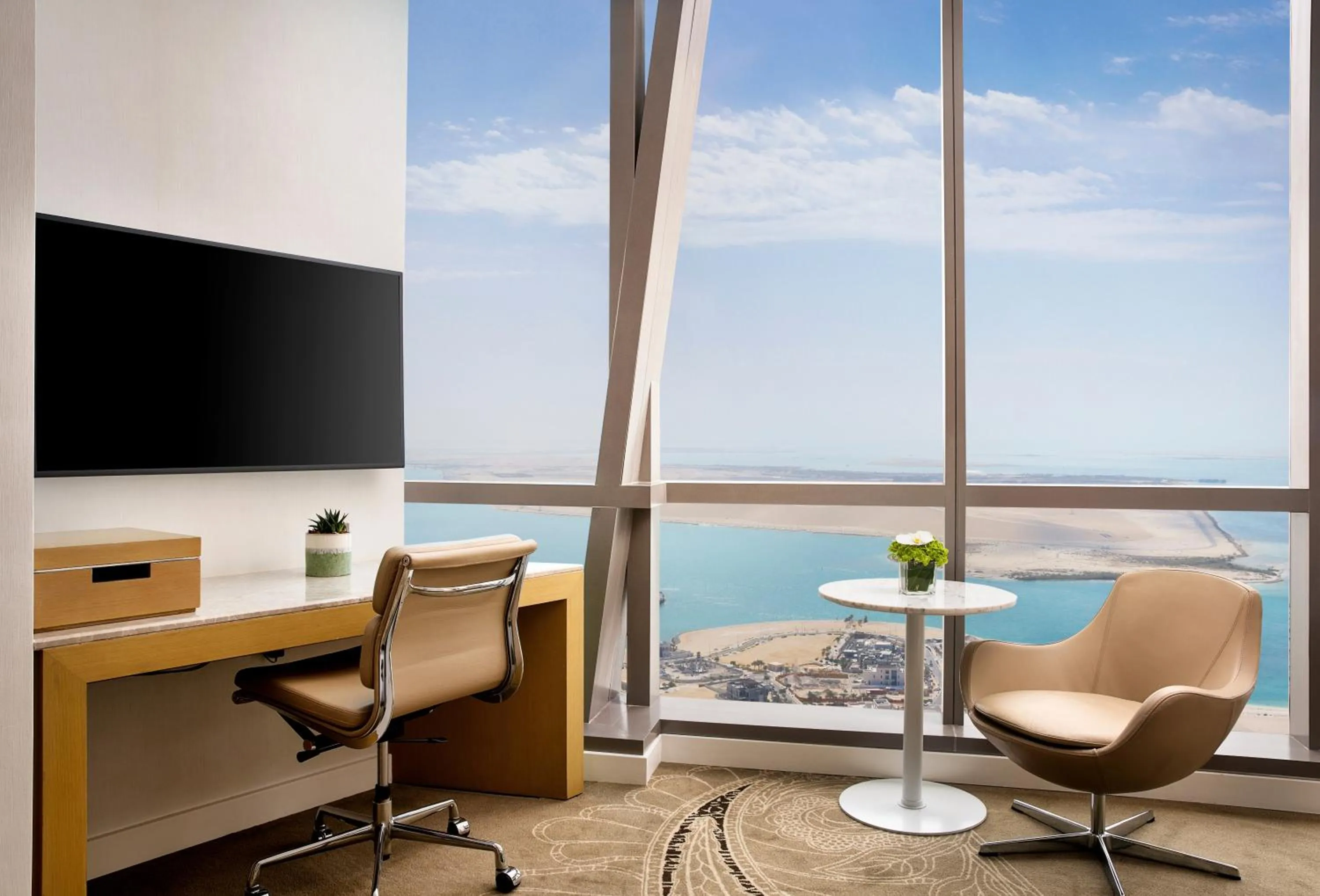 Seating area in Conrad Abu Dhabi Etihad Towers