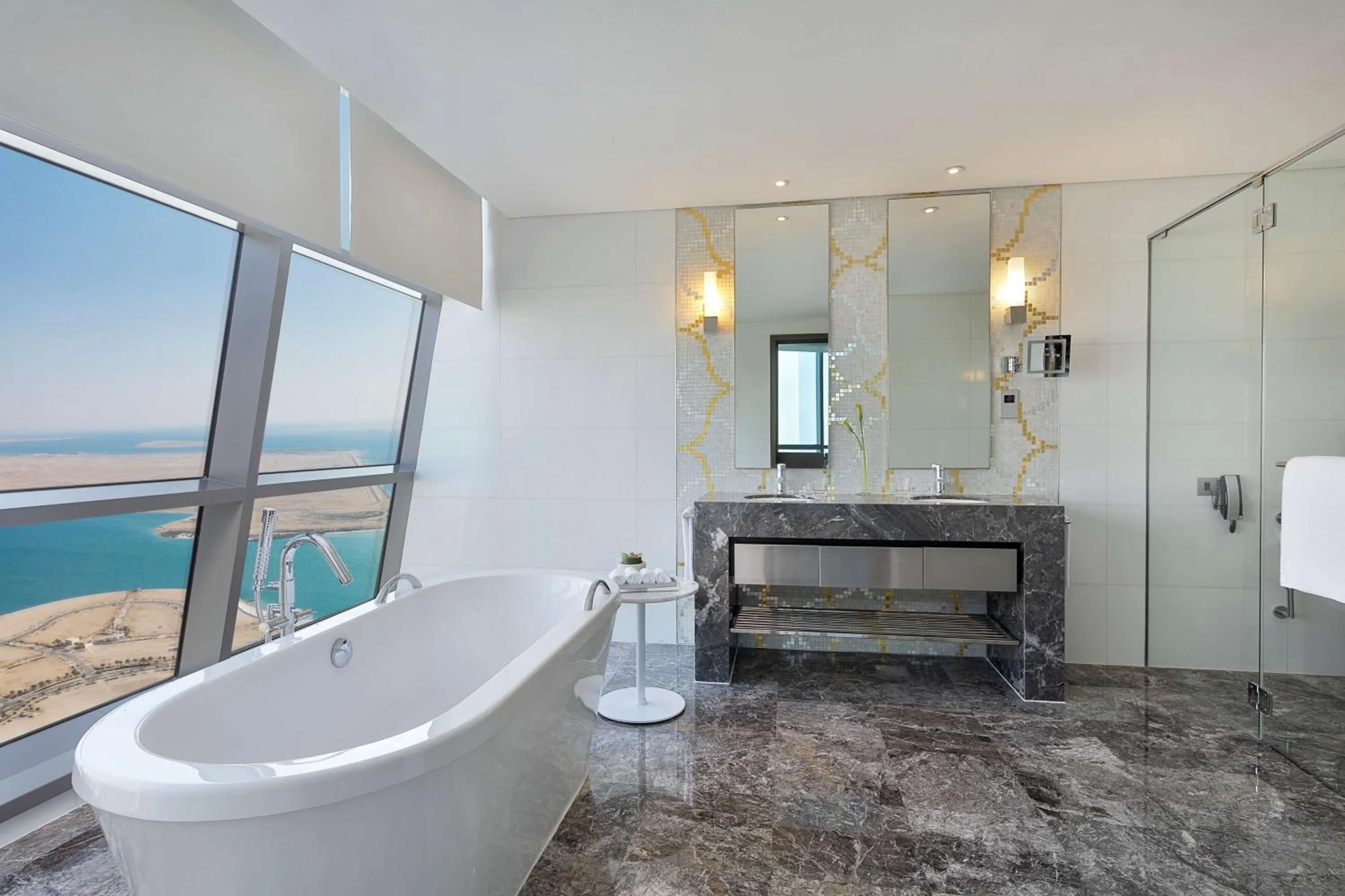 Bathroom in Conrad Abu Dhabi Etihad Towers