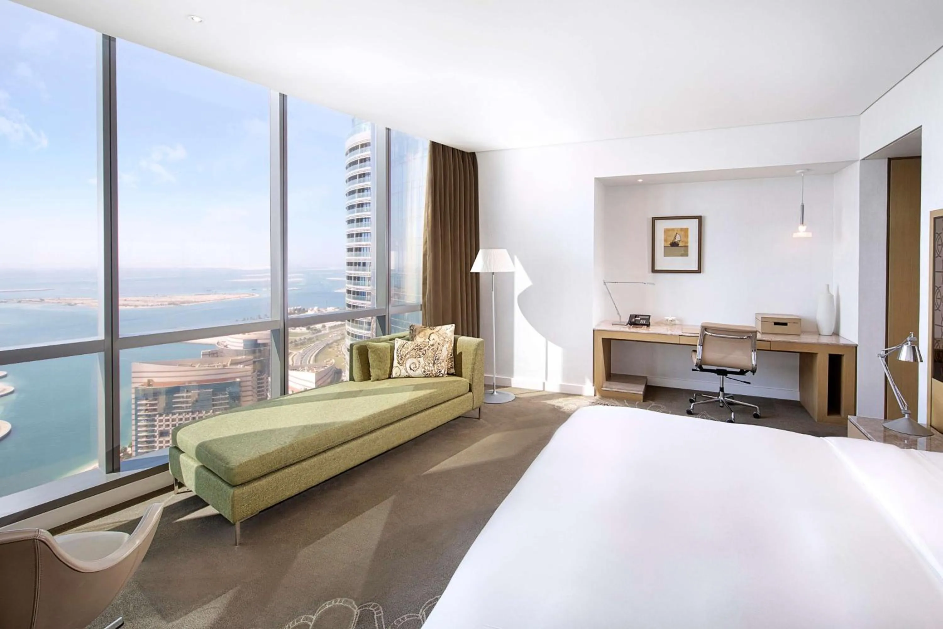 Bedroom, Bed in Conrad Abu Dhabi Etihad Towers