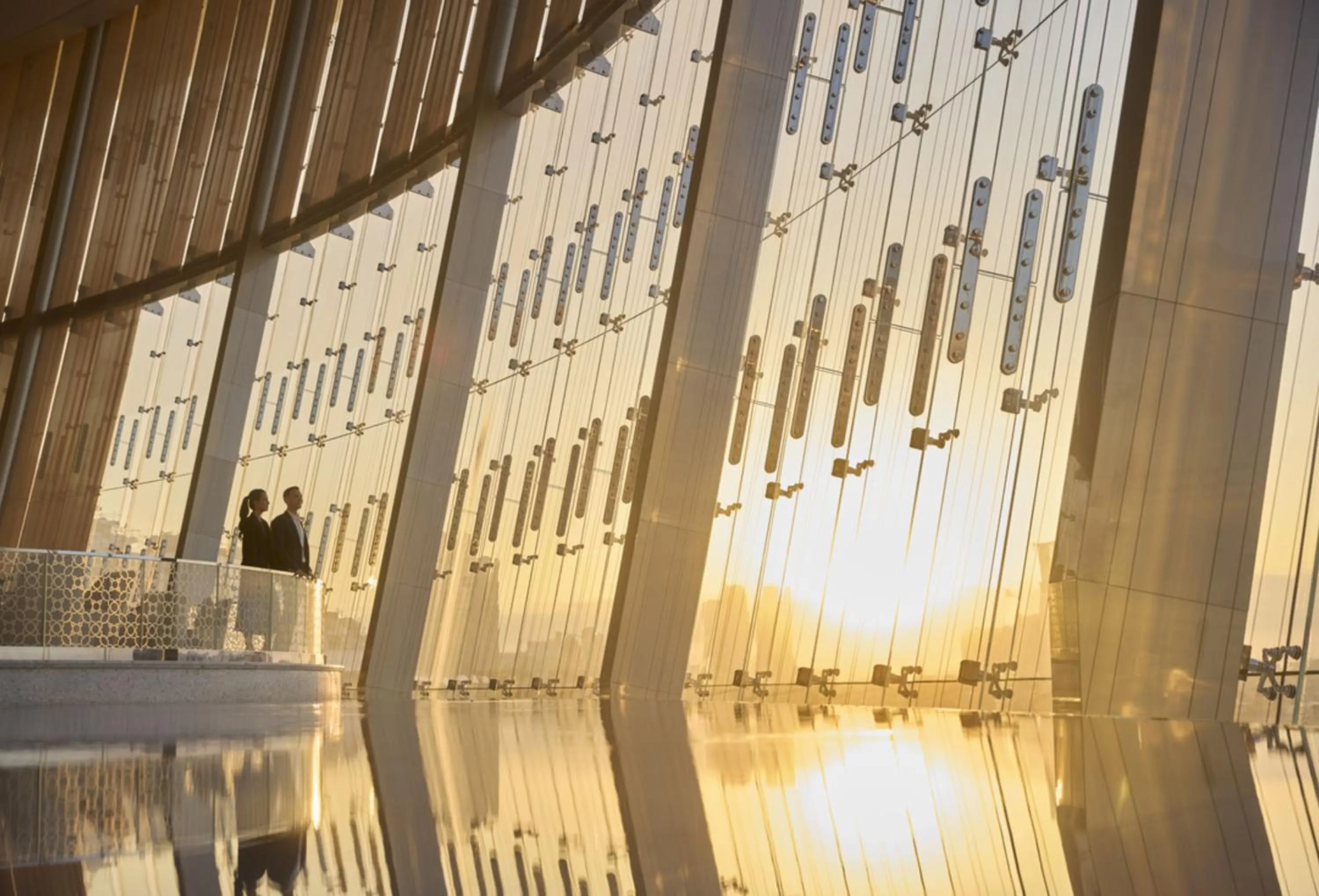 Lobby or reception in Conrad Abu Dhabi Etihad Towers