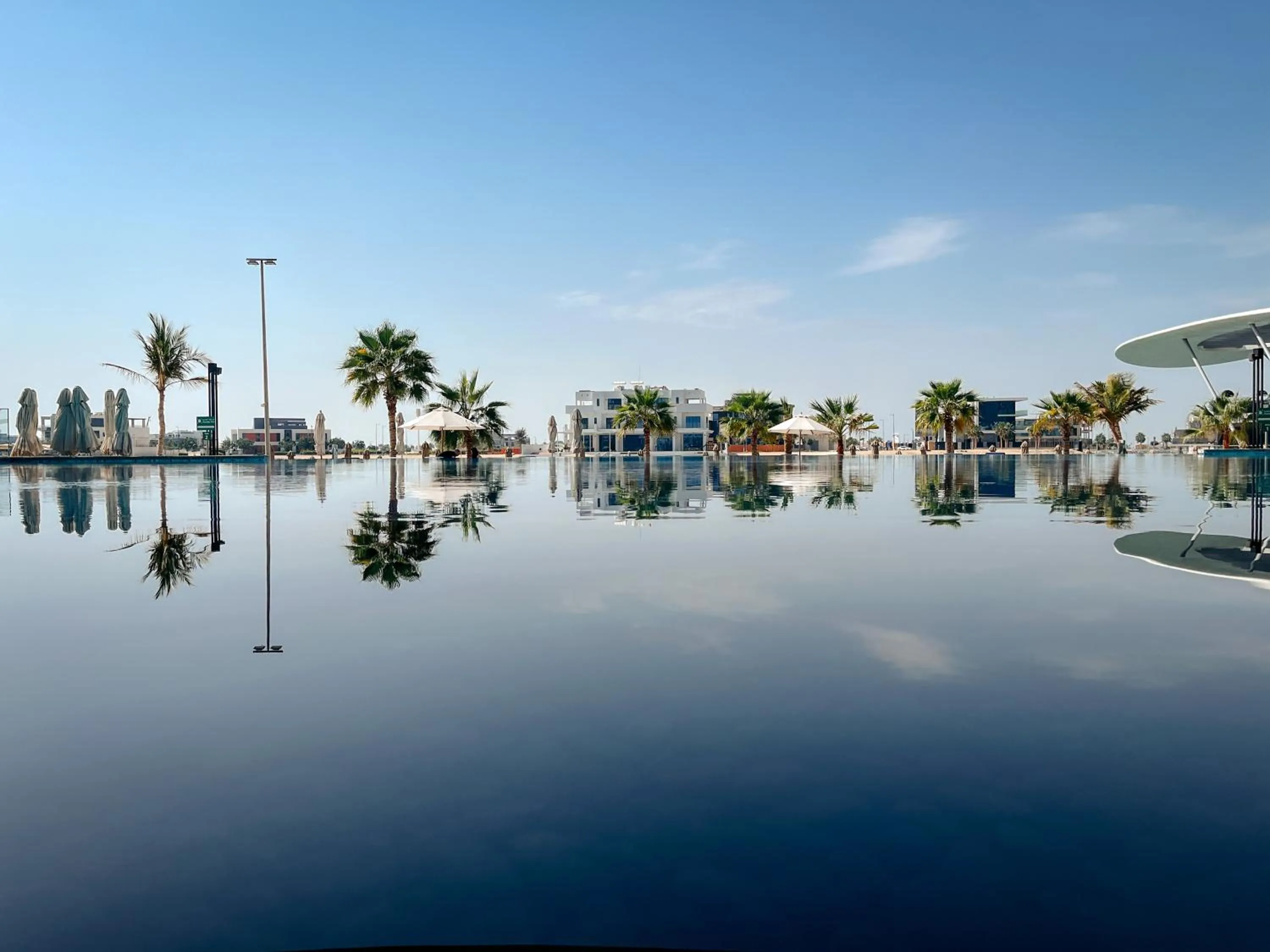 Swimming pool in Conrad Abu Dhabi Etihad Towers