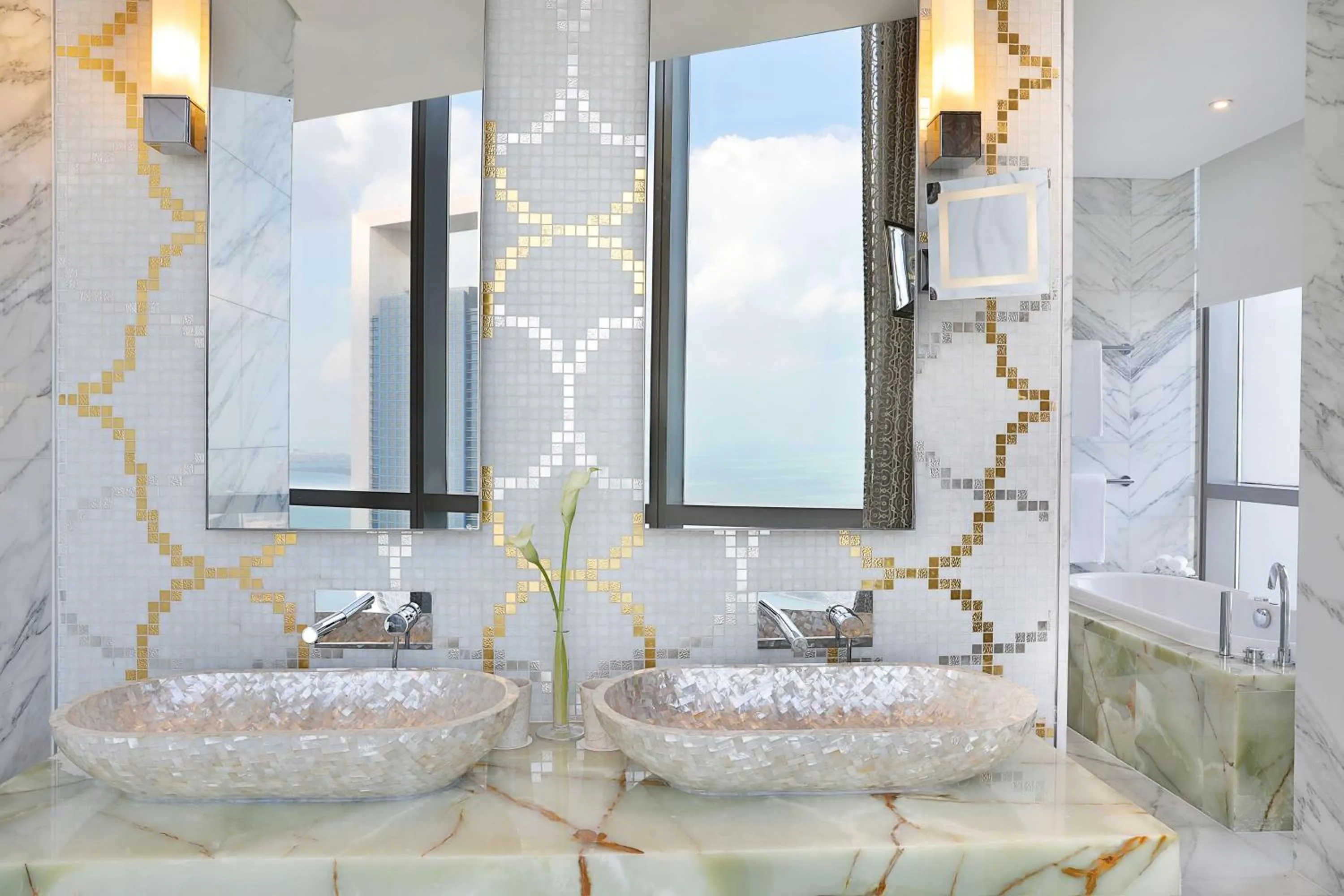 Bathroom in Conrad Abu Dhabi Etihad Towers