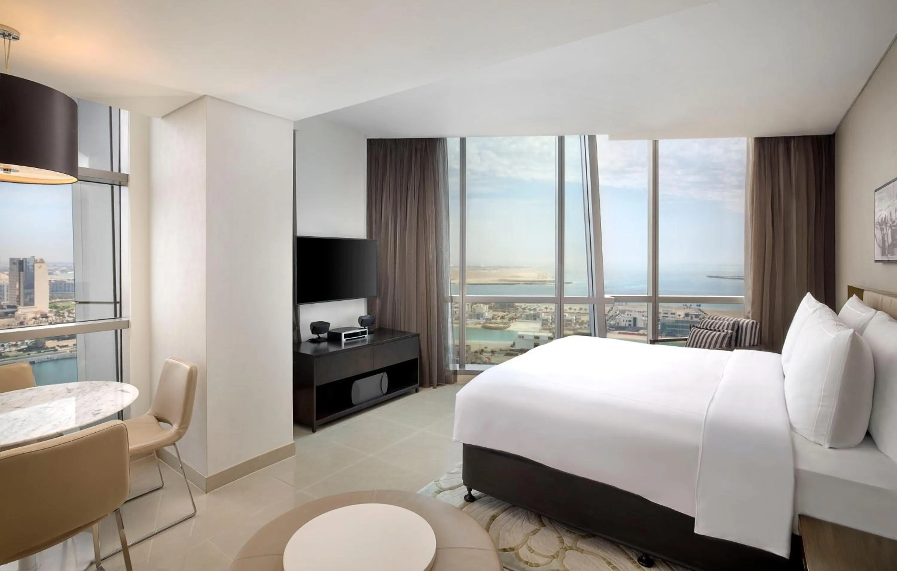 Bed in Conrad Abu Dhabi Etihad Towers