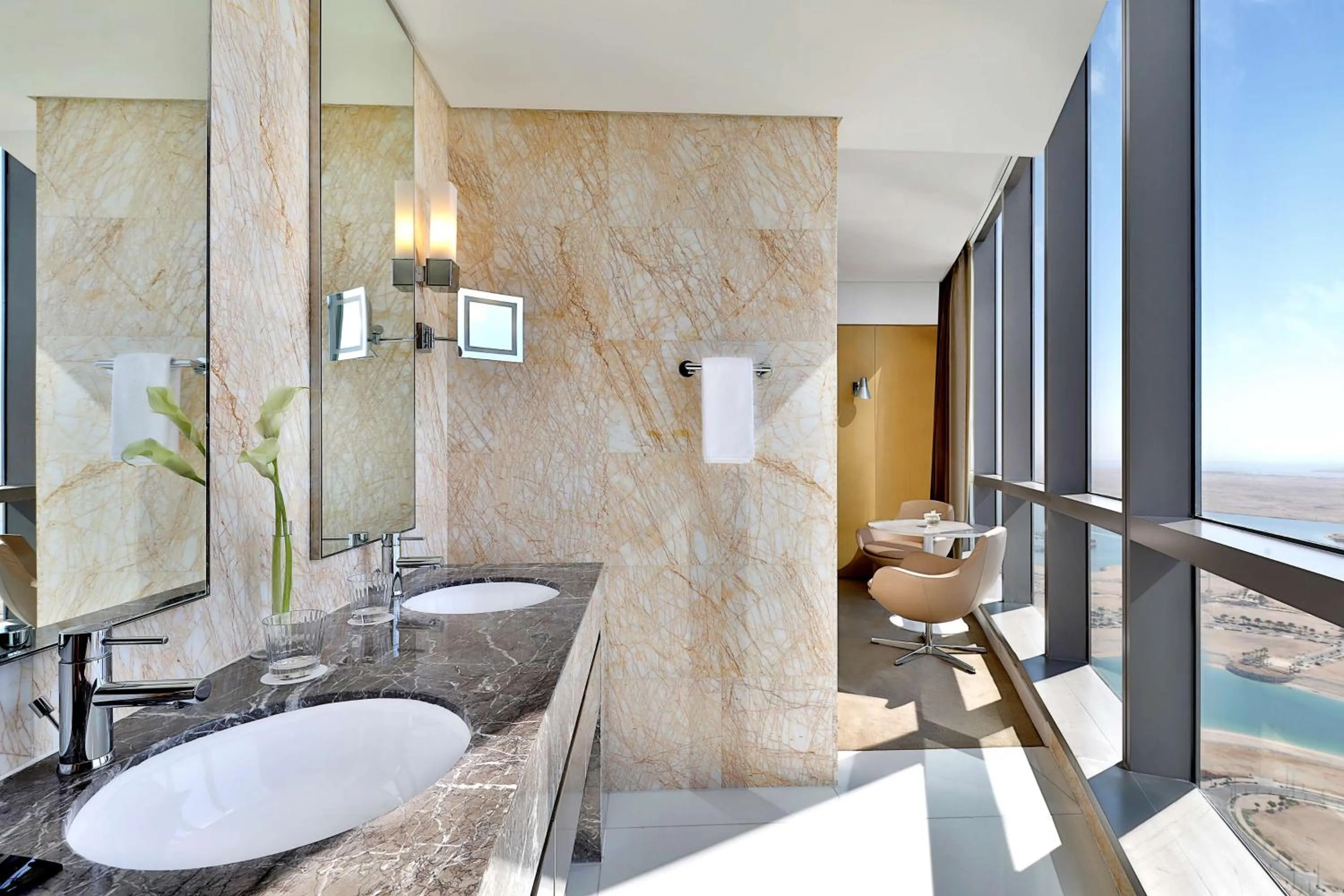 Bathroom in Conrad Abu Dhabi Etihad Towers