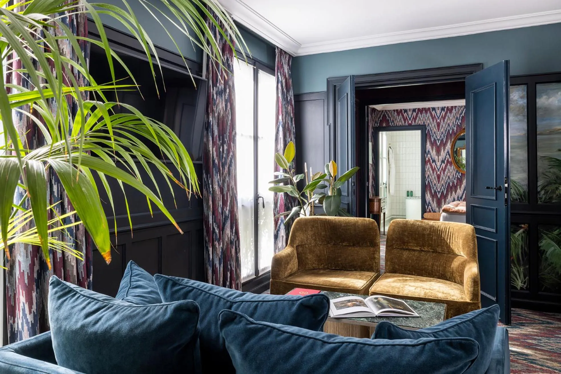 Seating area in Hôtel Monte Cristo