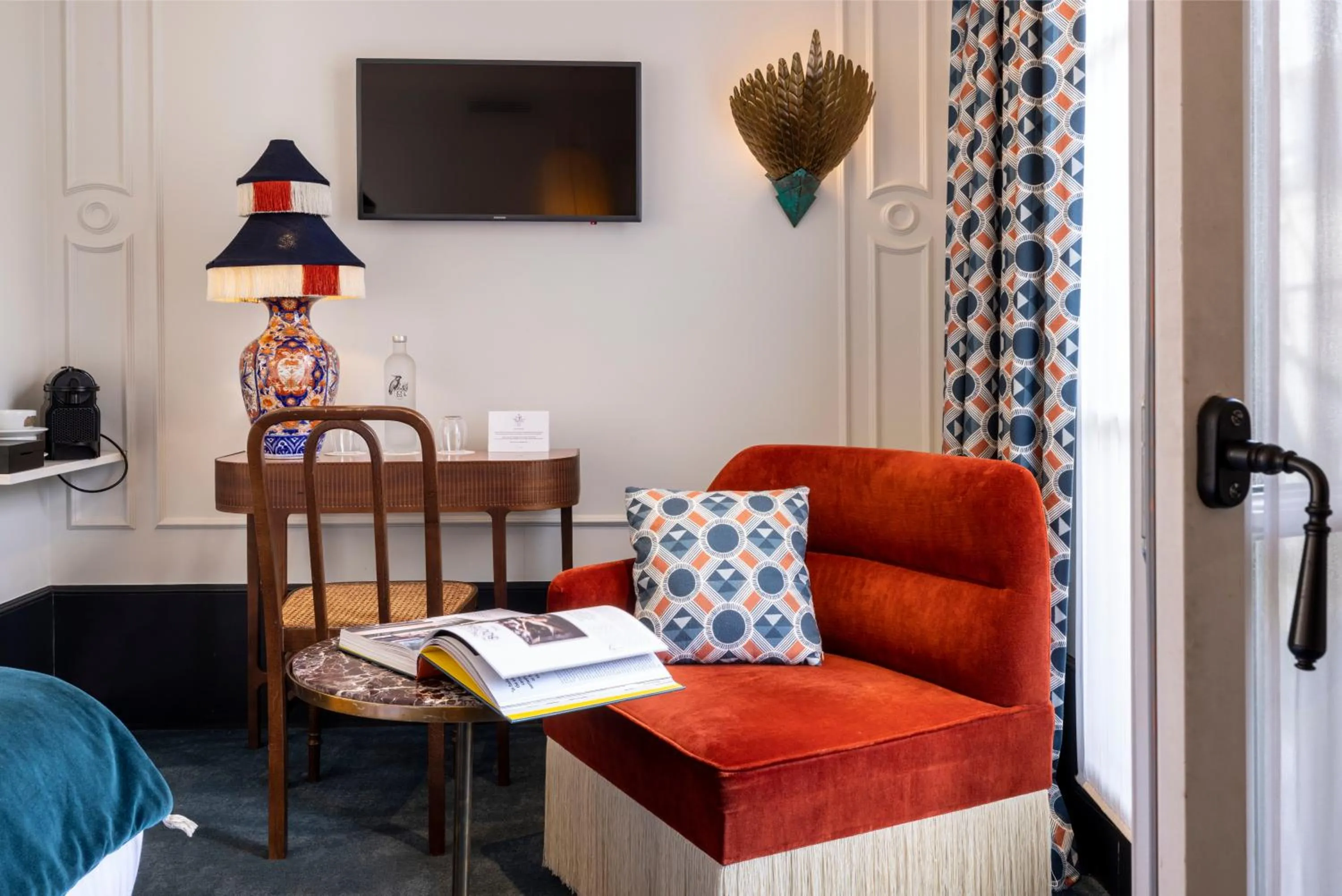 Seating area in Hôtel Monte Cristo