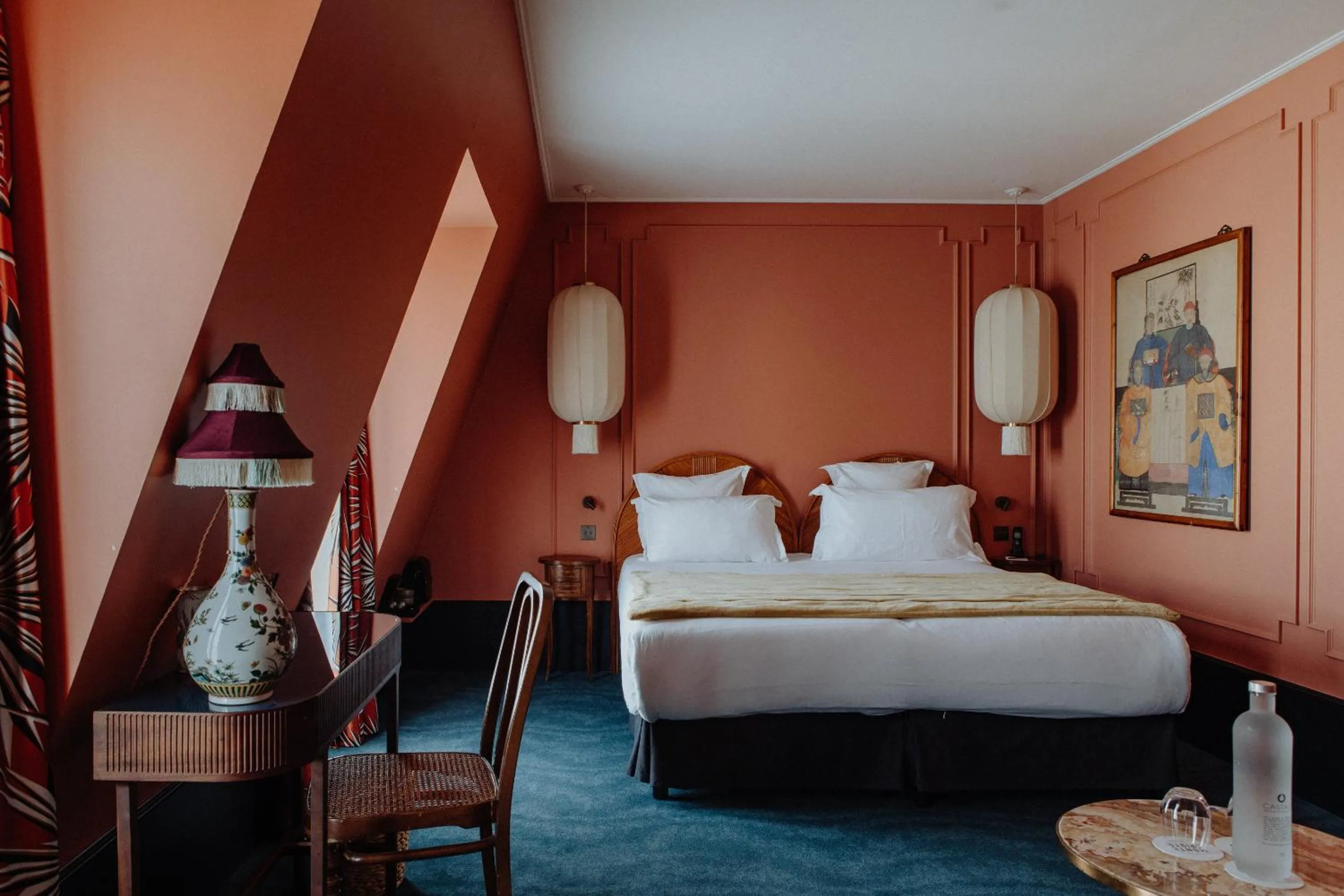 Bed in Hôtel Monte Cristo