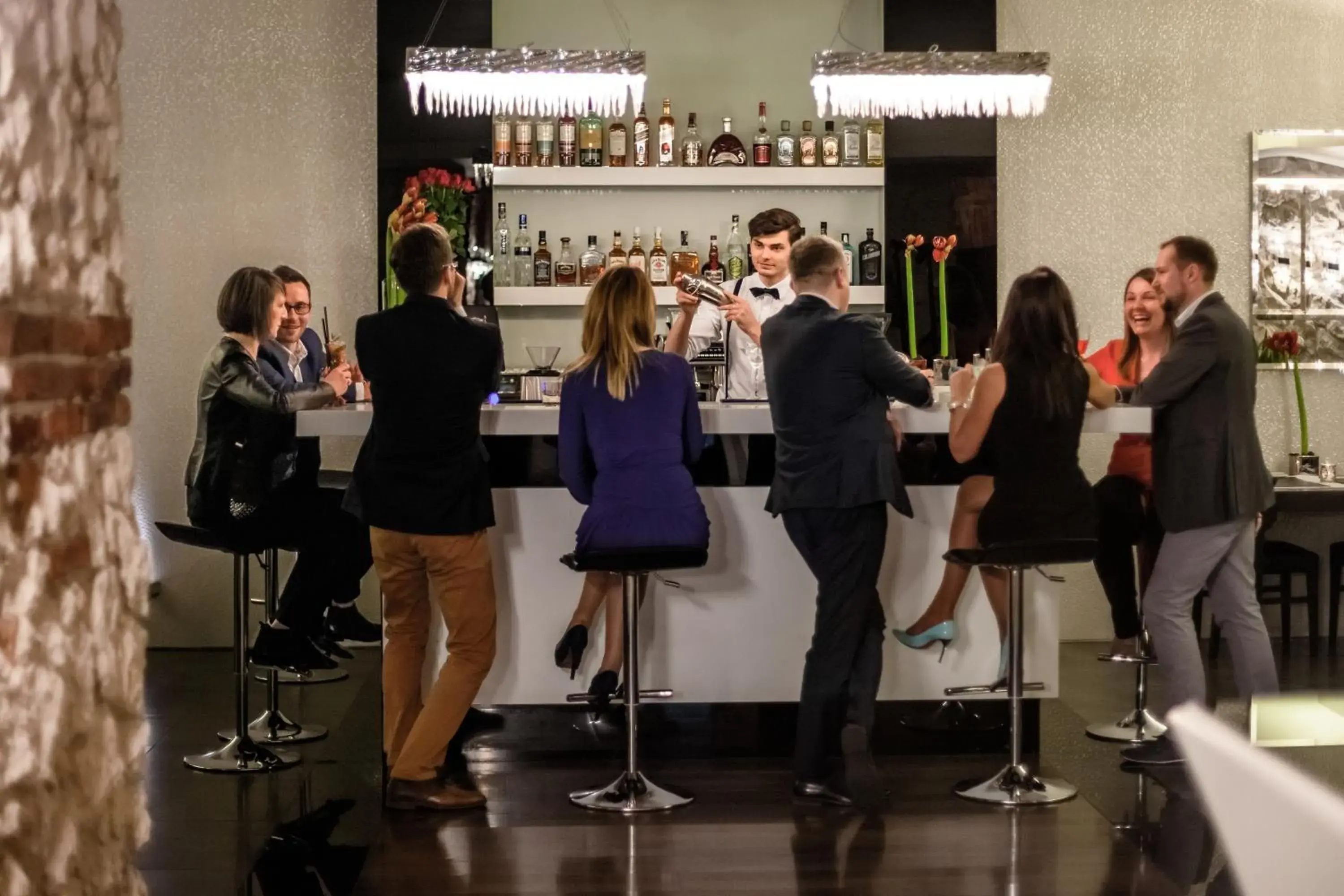 Lounge or bar in Queen Boutique Hotel Lounge or bar in Queen Boutique Hotel