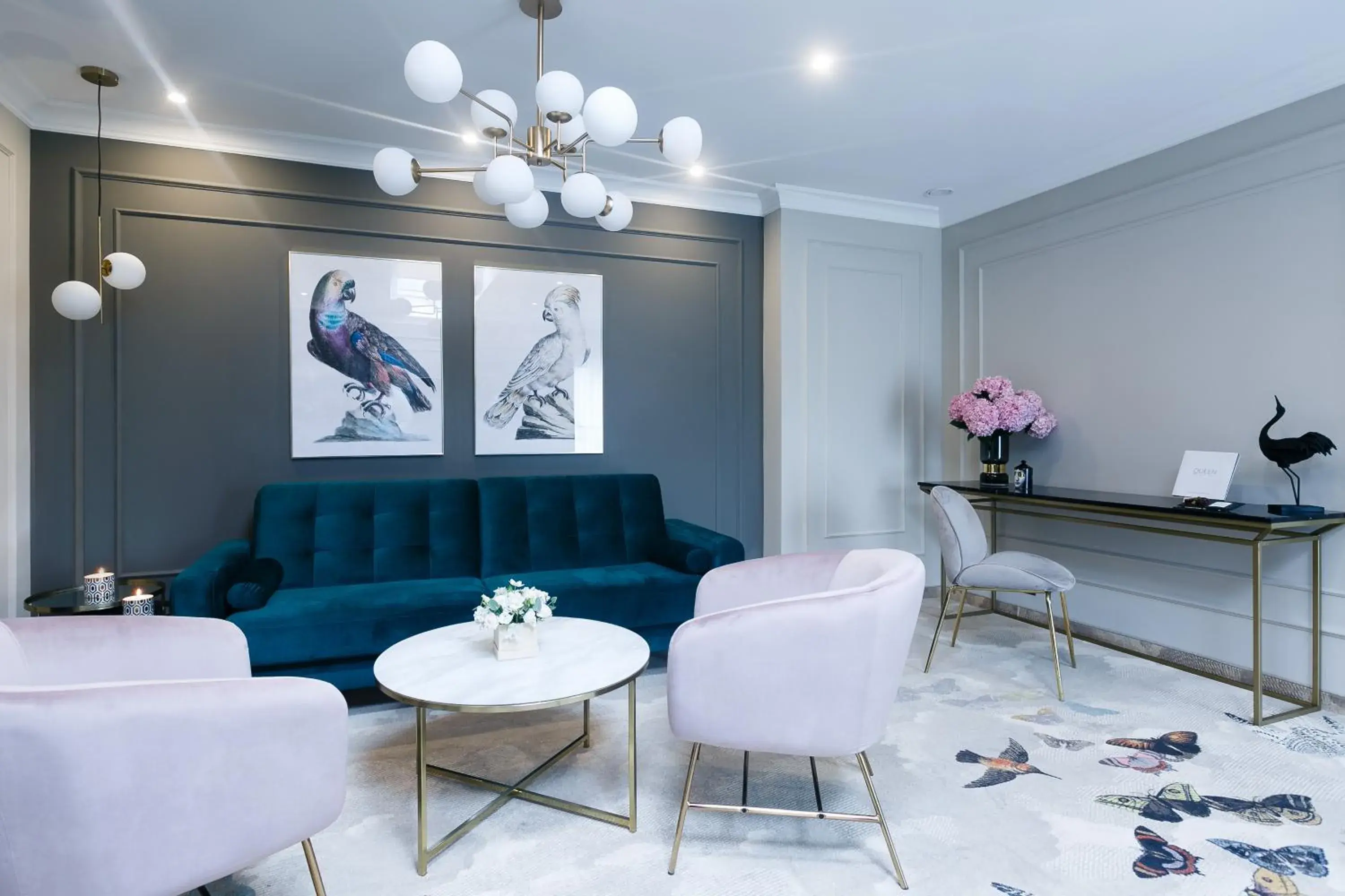 Living room in Queen Boutique Hotel Living room in Queen Boutique Hotel