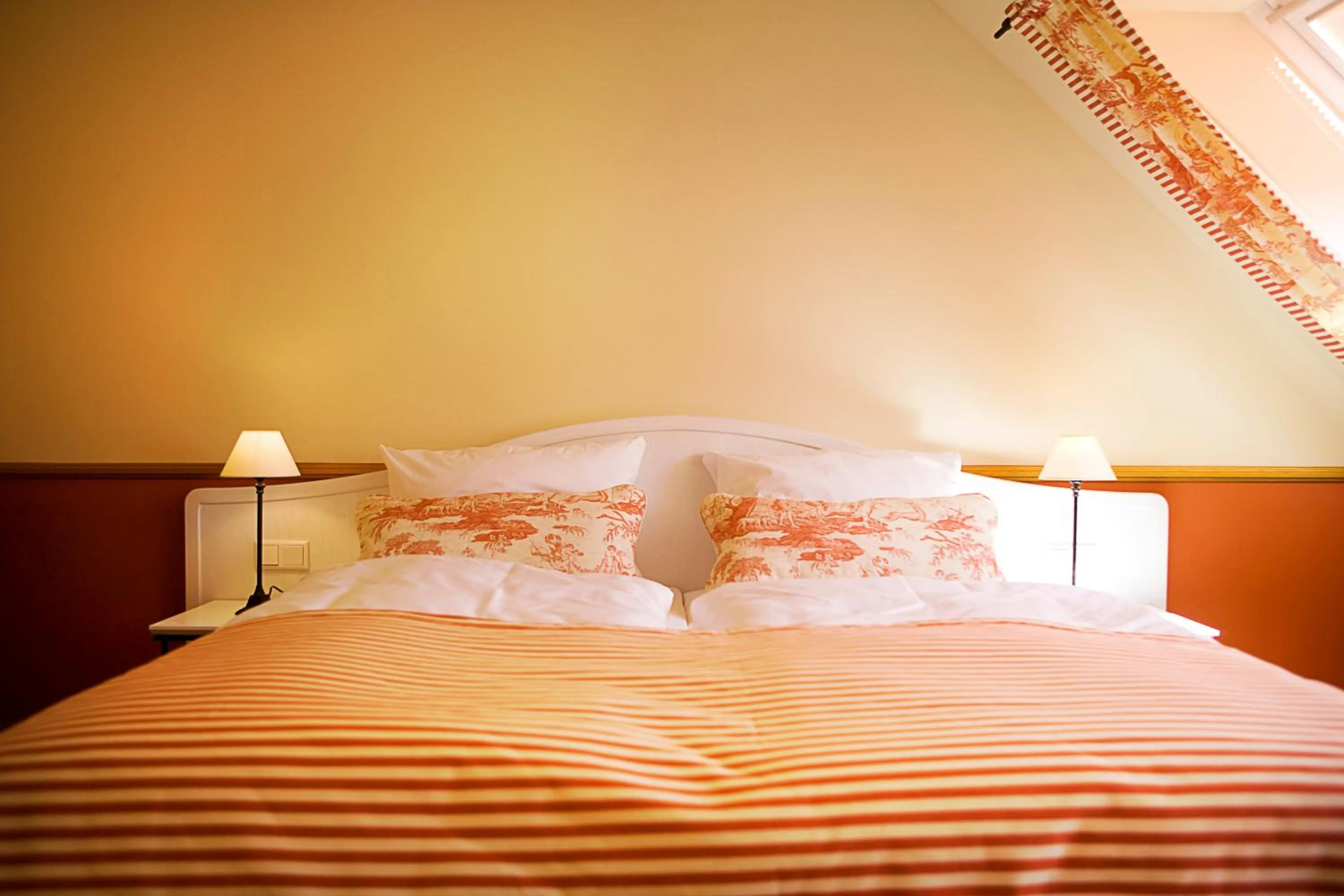 Bed in Pension La Casa dei Colori