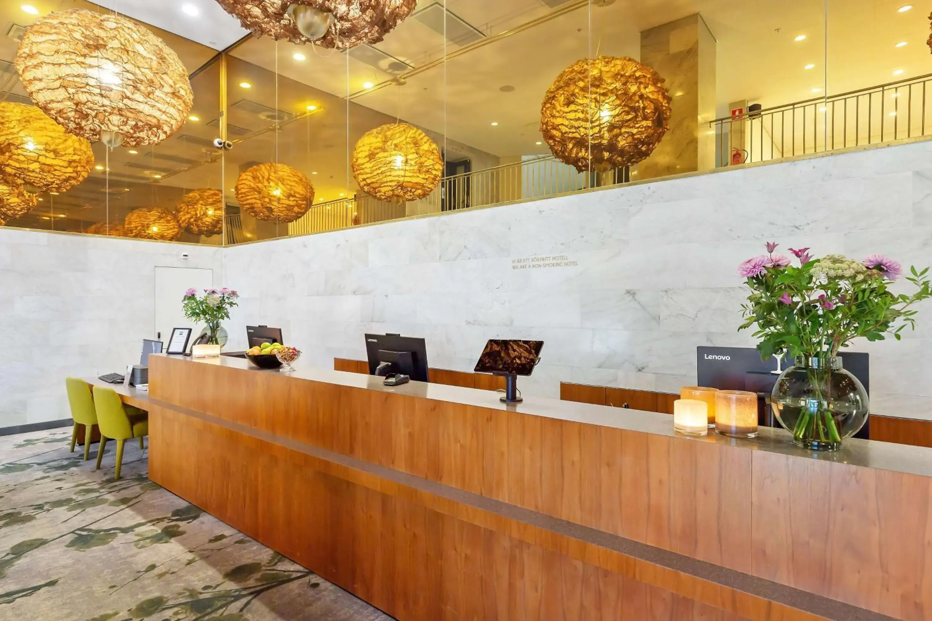 Lobby or reception in Best Western Plus Sthlm Bromma Lobby or reception in Best Western Plus Sthlm Bromma