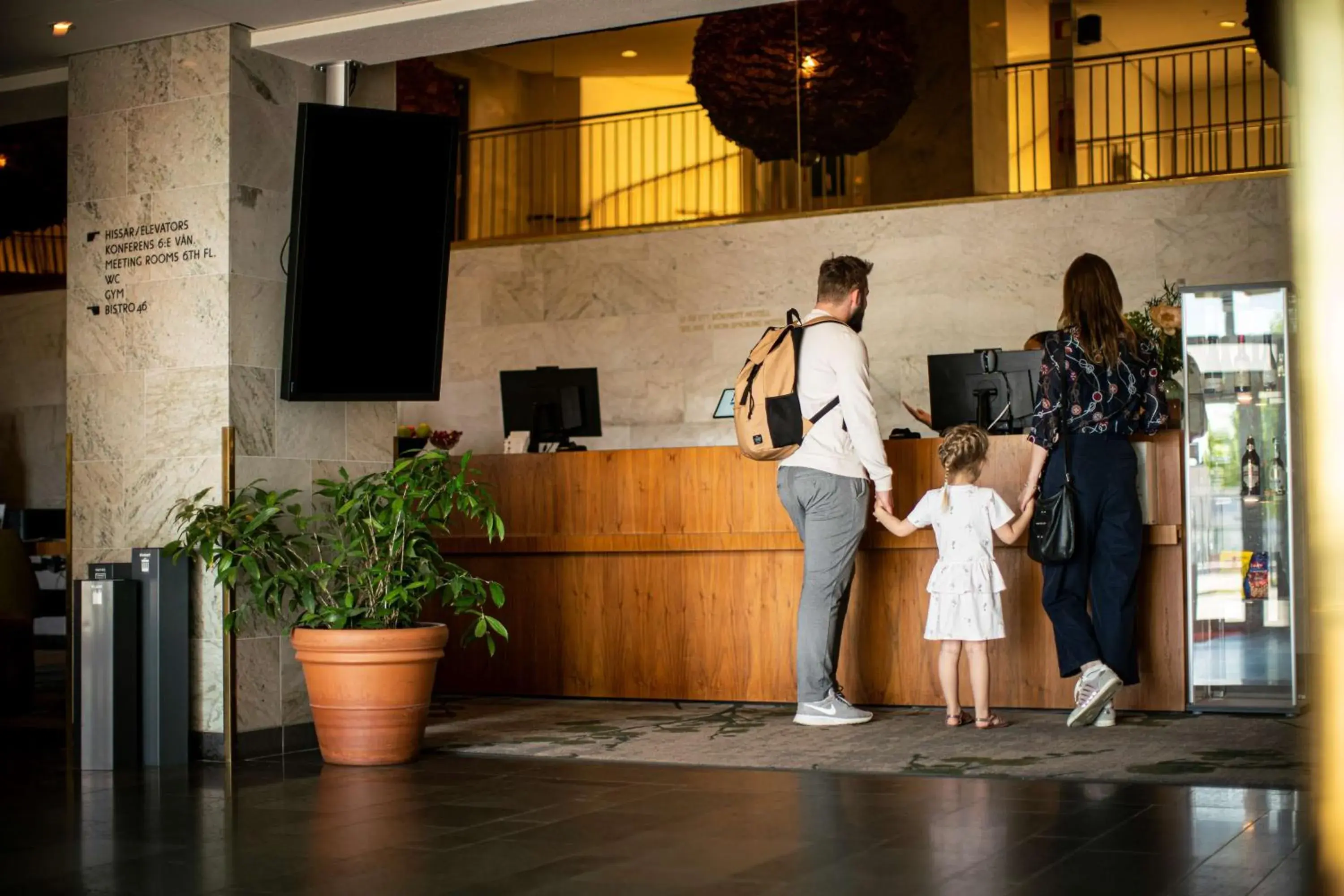 Lobby or reception in Best Western Plus Sthlm Bromma Lobby or reception in Best Western Plus Sthlm Bromma