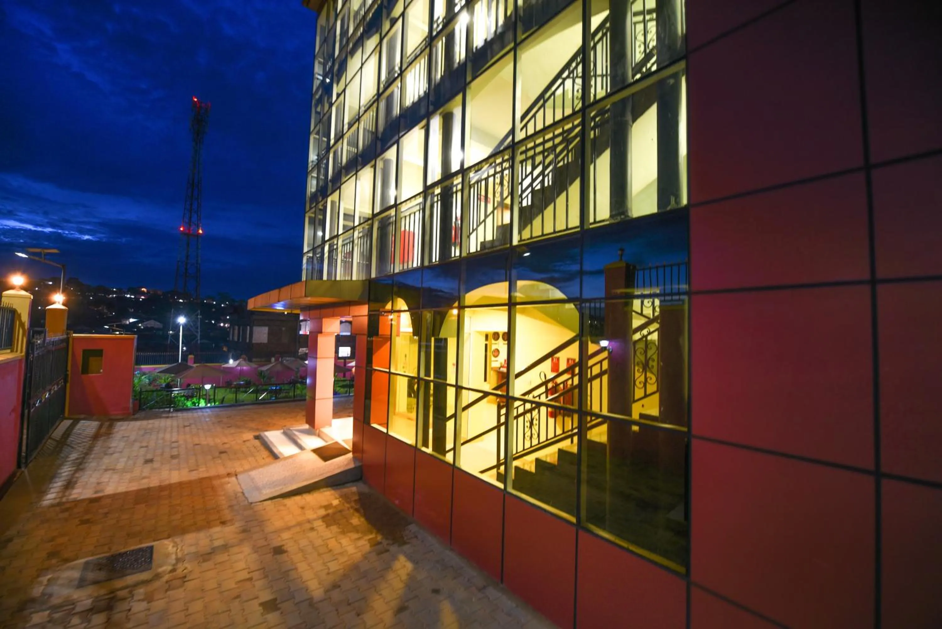 Facade/entrance in Nyumbani Hotel