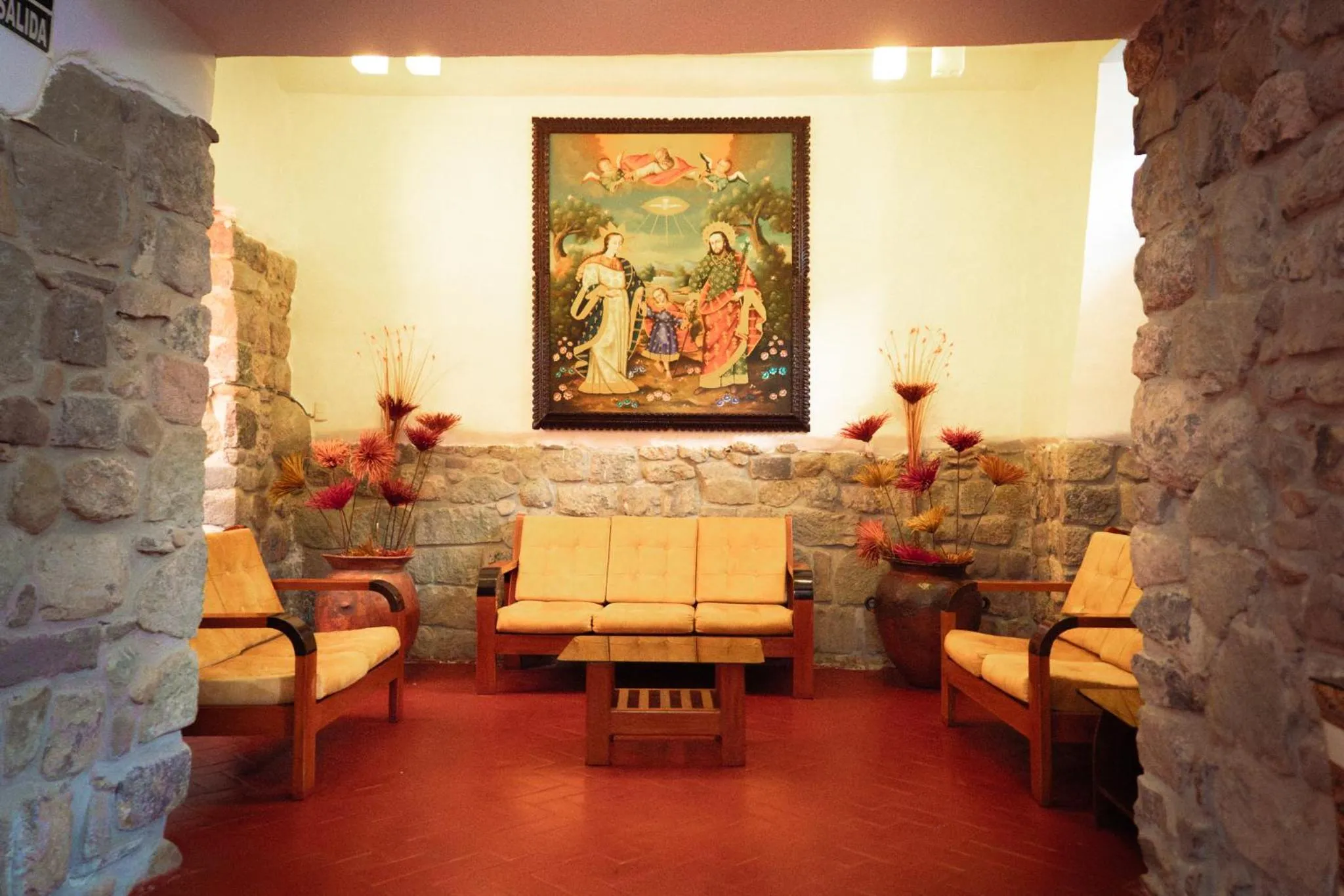 Lobby or reception in Siete Ventanas