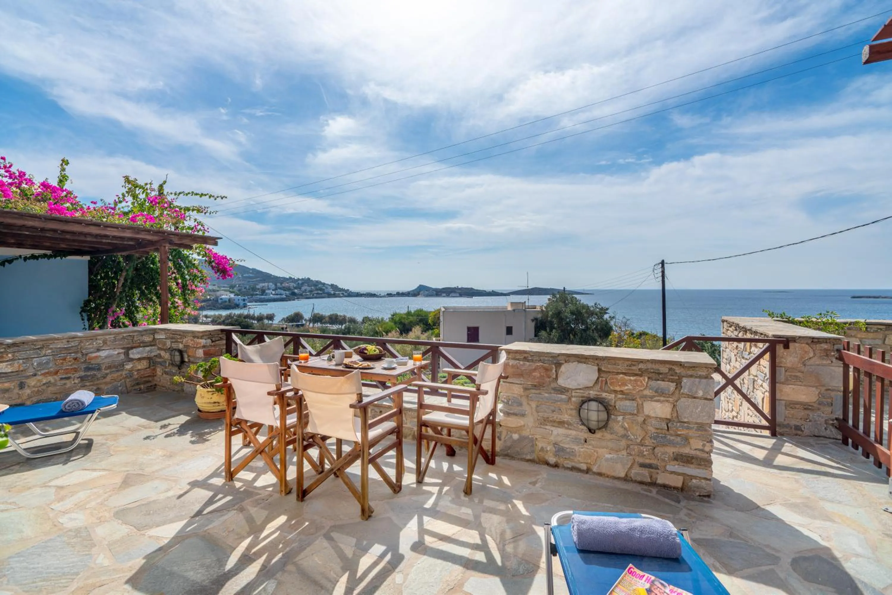 Patio in Reggina's Apartments