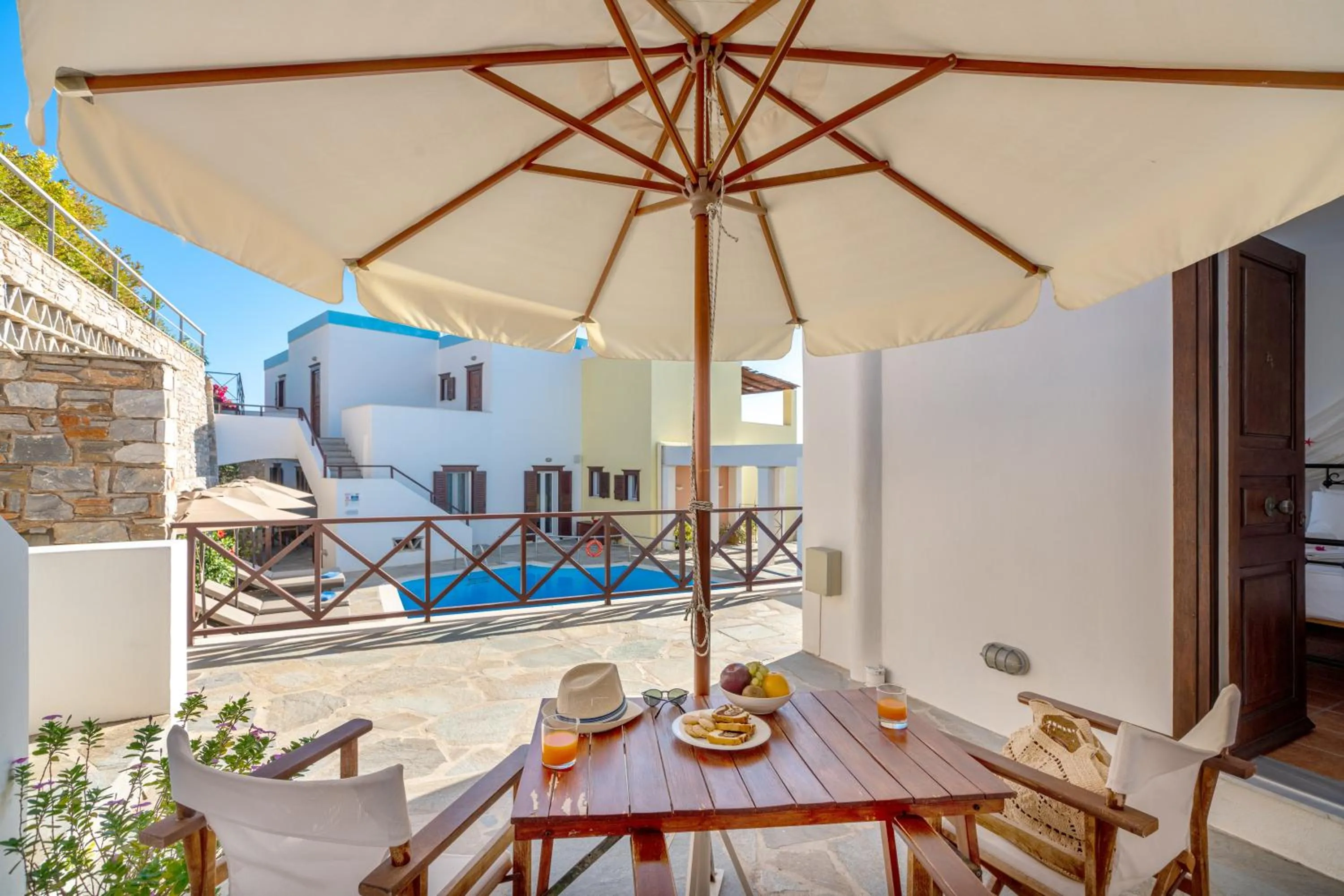 Patio in Reggina's Apartments