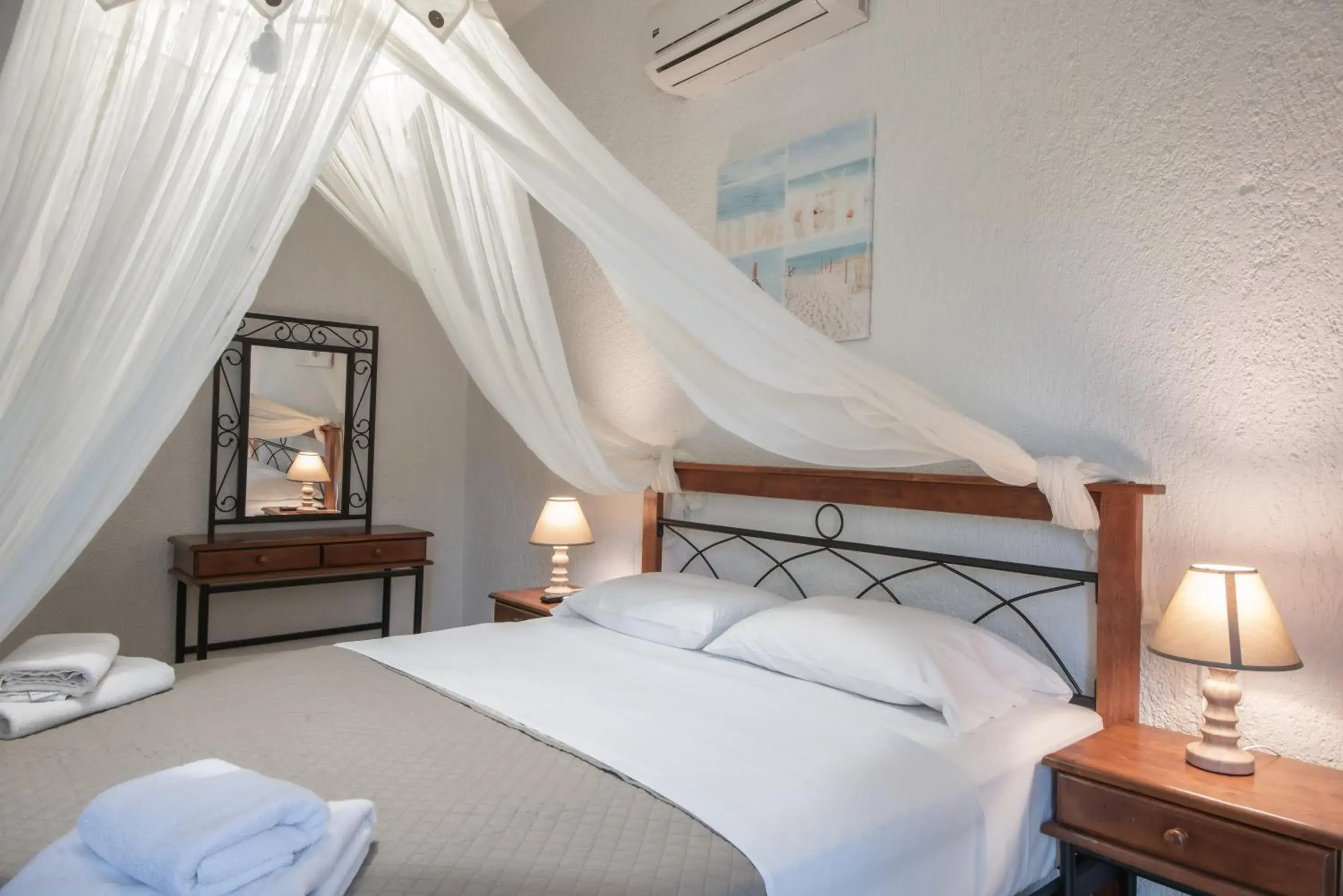 Bed in Athina Villas Bed in Athina Villas