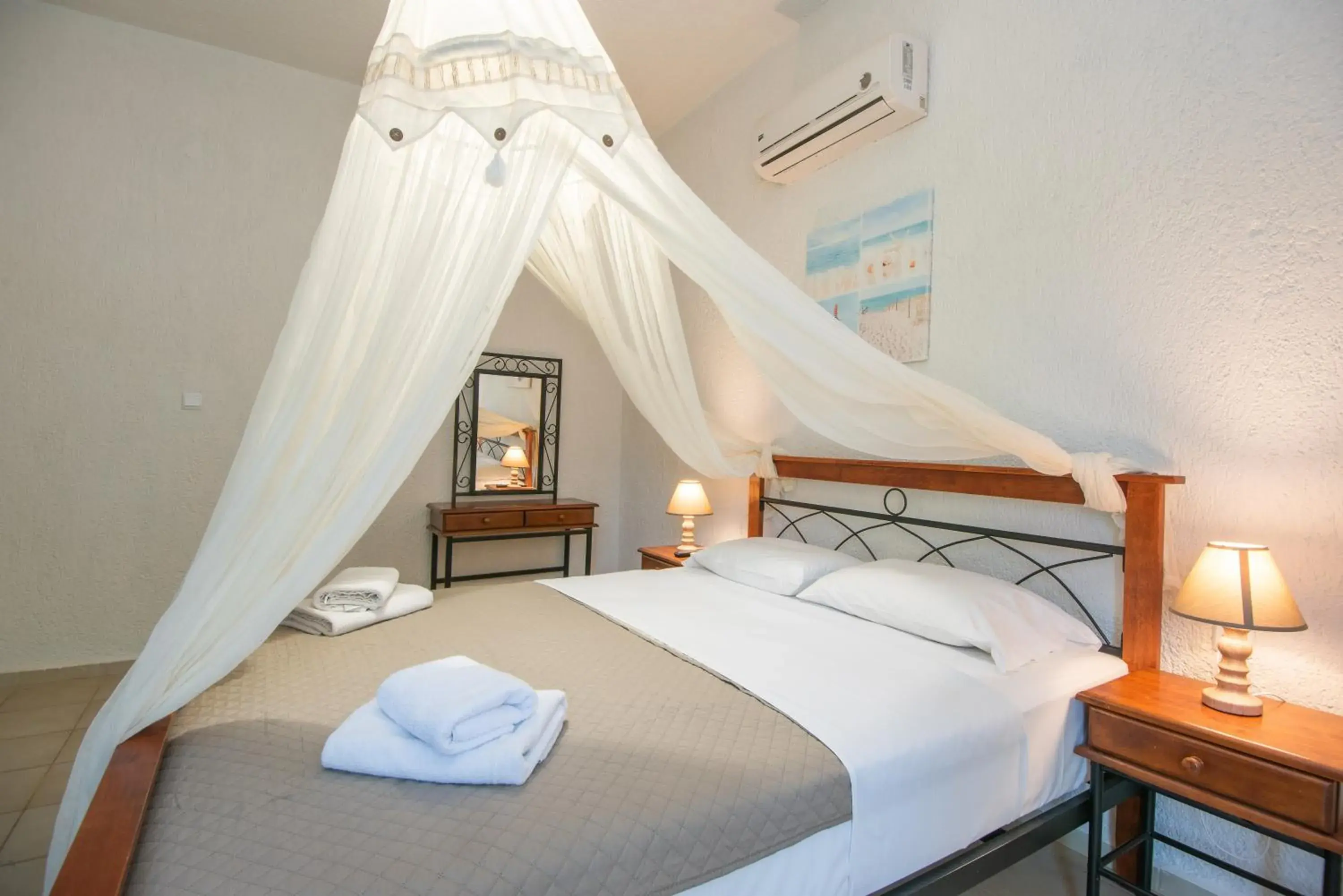 Bed in Athina Villas Bed in Athina Villas