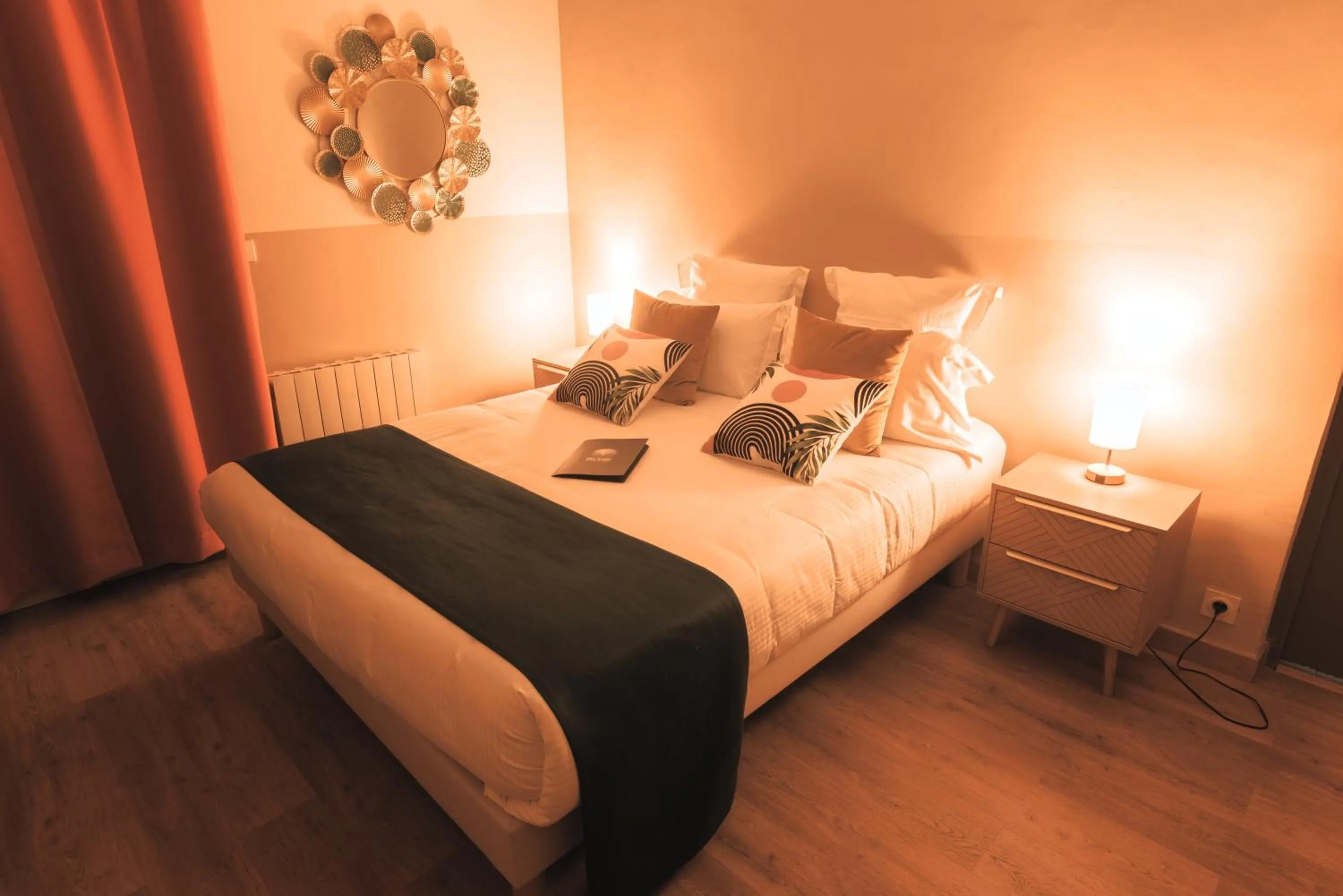 Bedroom, Bed in Golf Resort de Digne-les-bains by Adonis