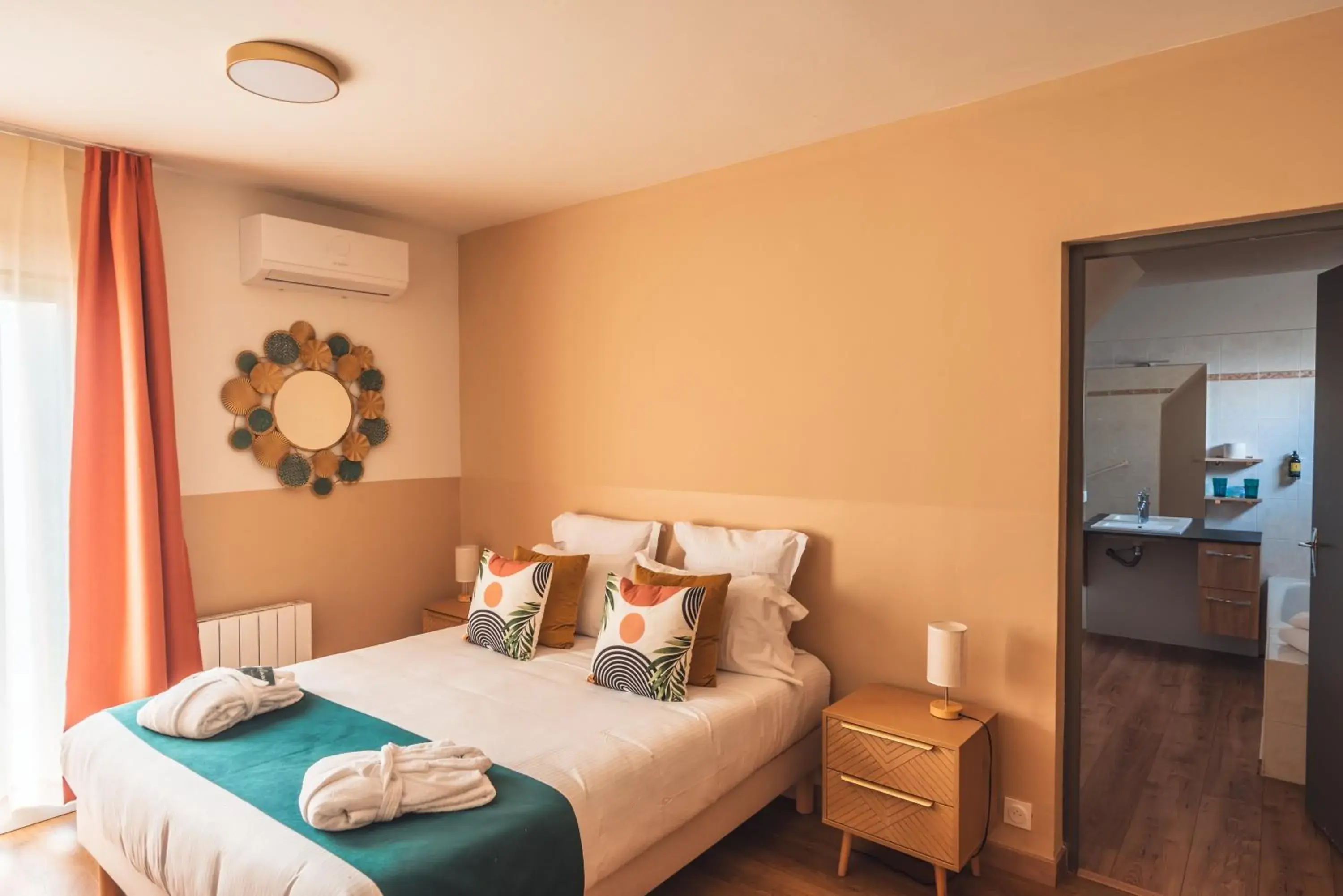 Bedroom, Bed in Golf Resort de Digne-les-bains by Adonis Bedroom, Bed in Golf Resort de Digne-les-bains by Adonis